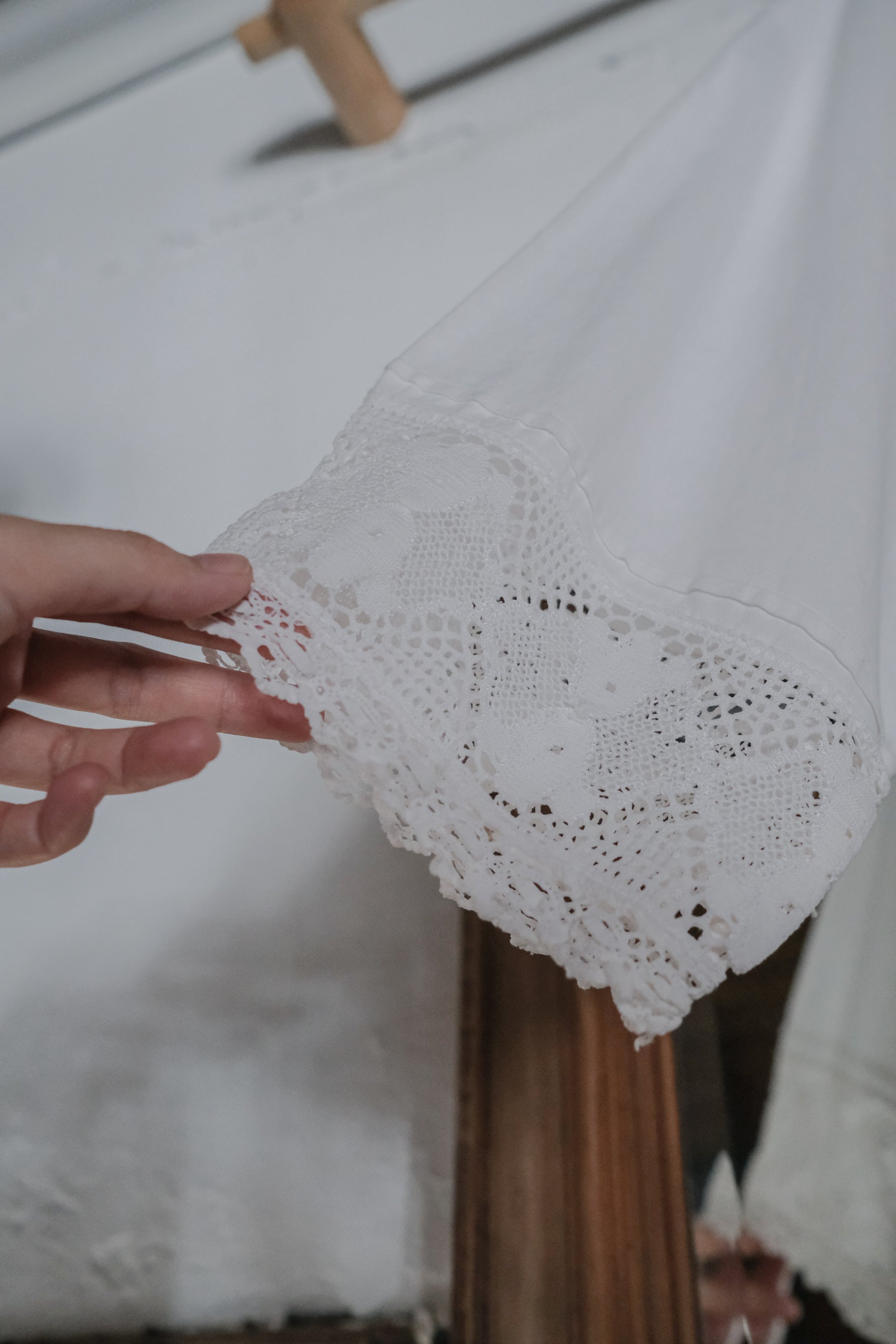Early 20th C. French Church Smock / 法國古著牧師罩衫