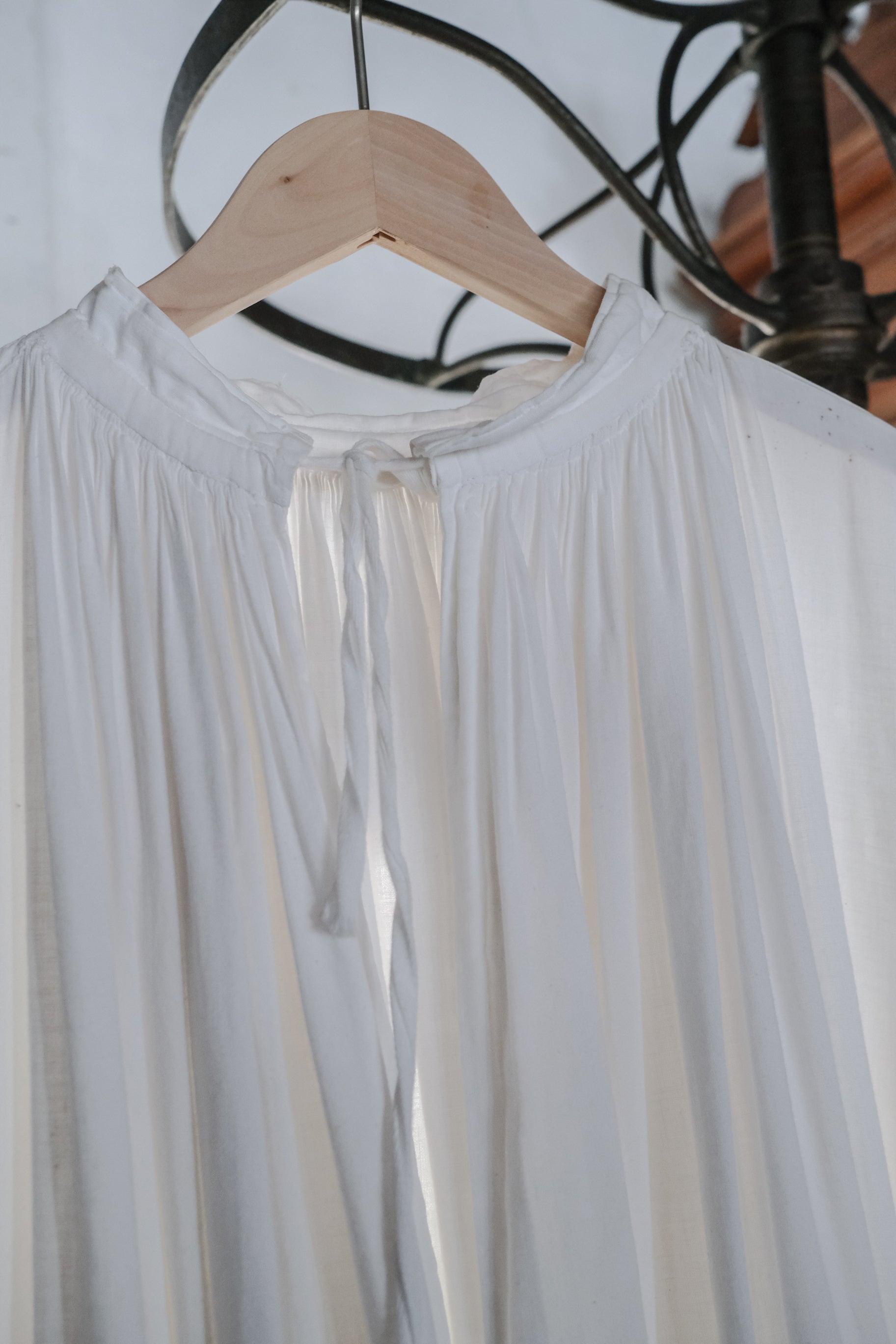 Early 20th C. French Church Smock / 法國古著牧師罩衫