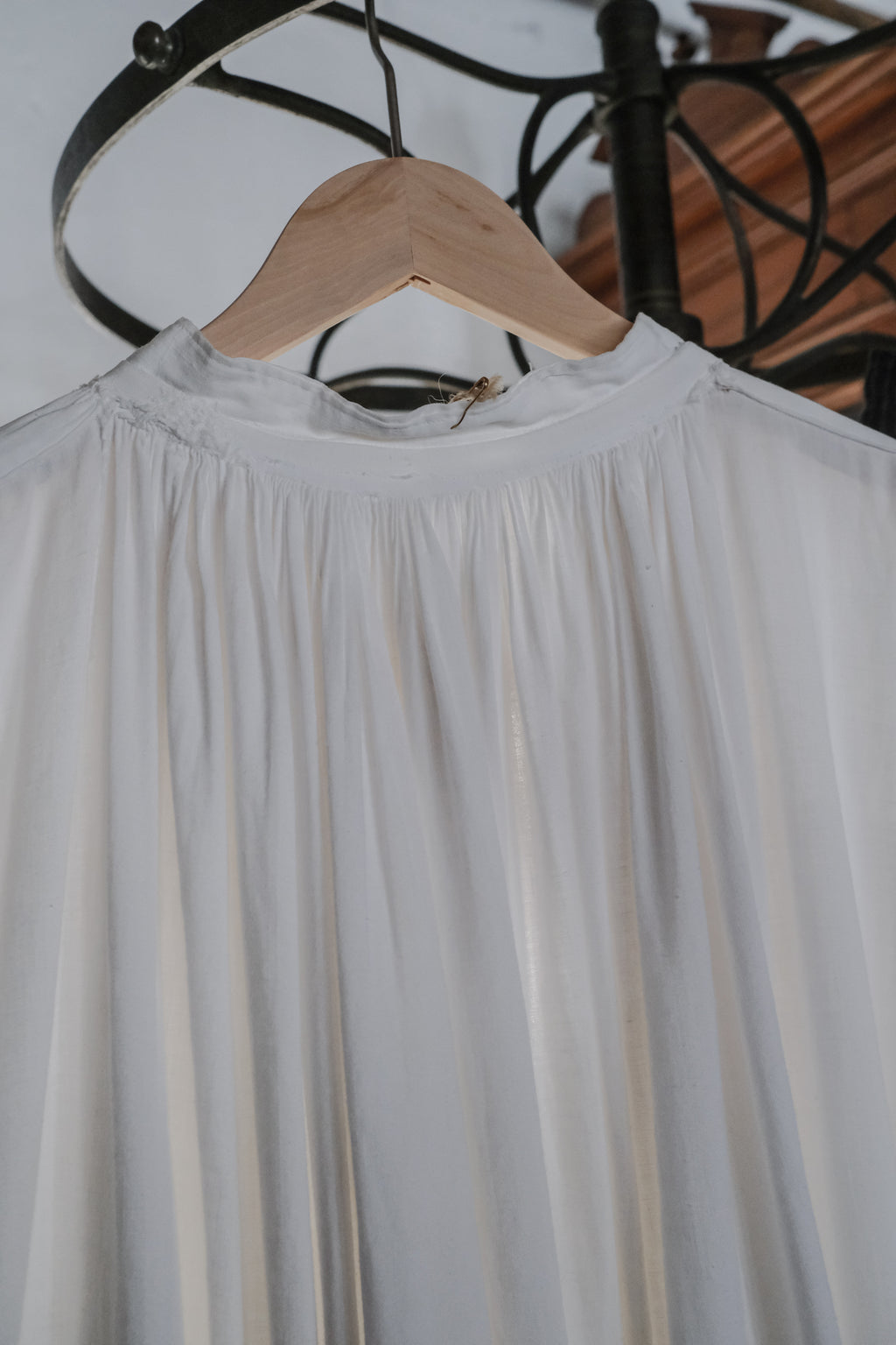 Early 20th C. French Church Smock / 法國古著牧師罩衫