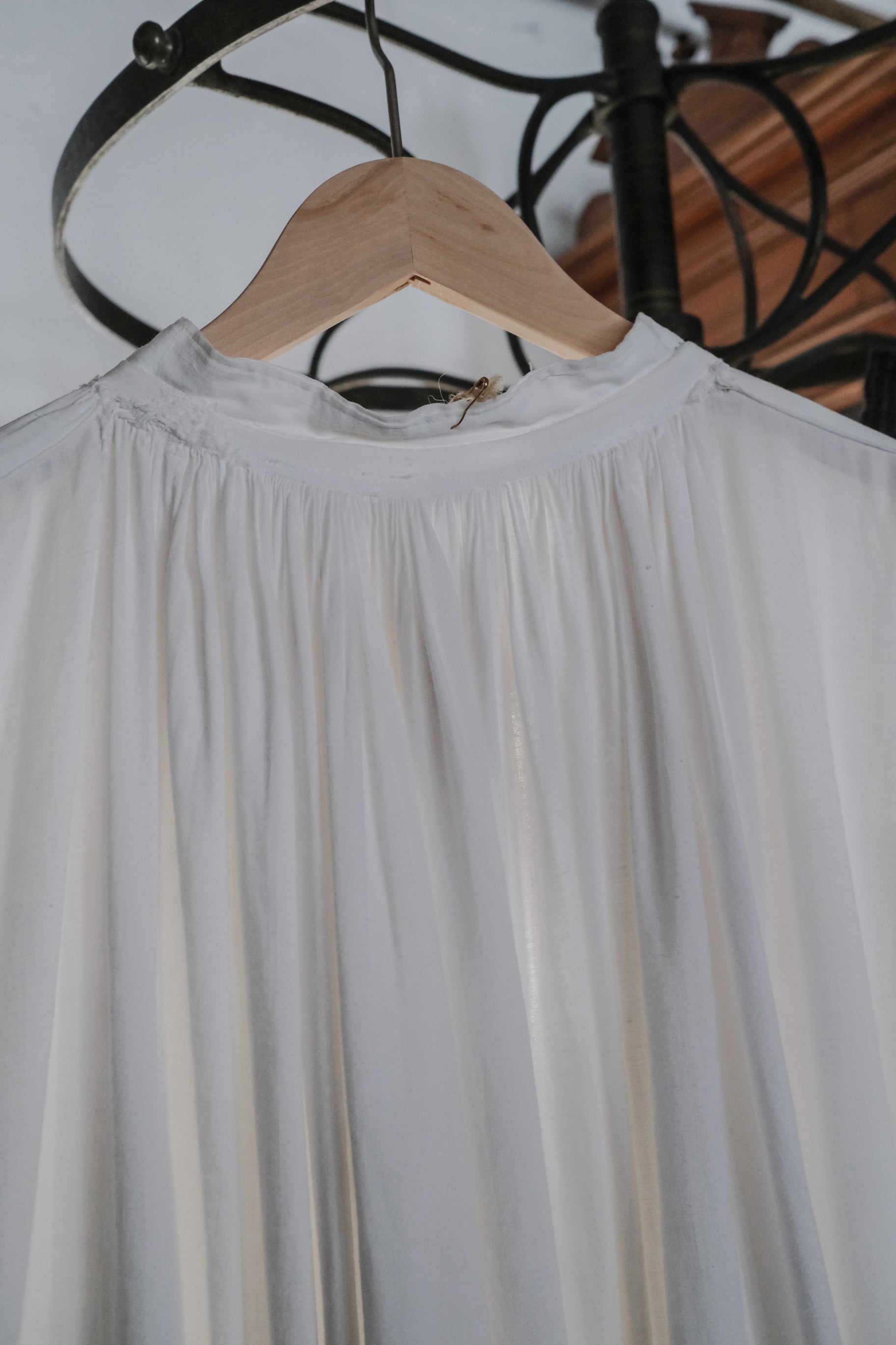 Early 20th C. French Church Smock / 法國古著牧師罩衫