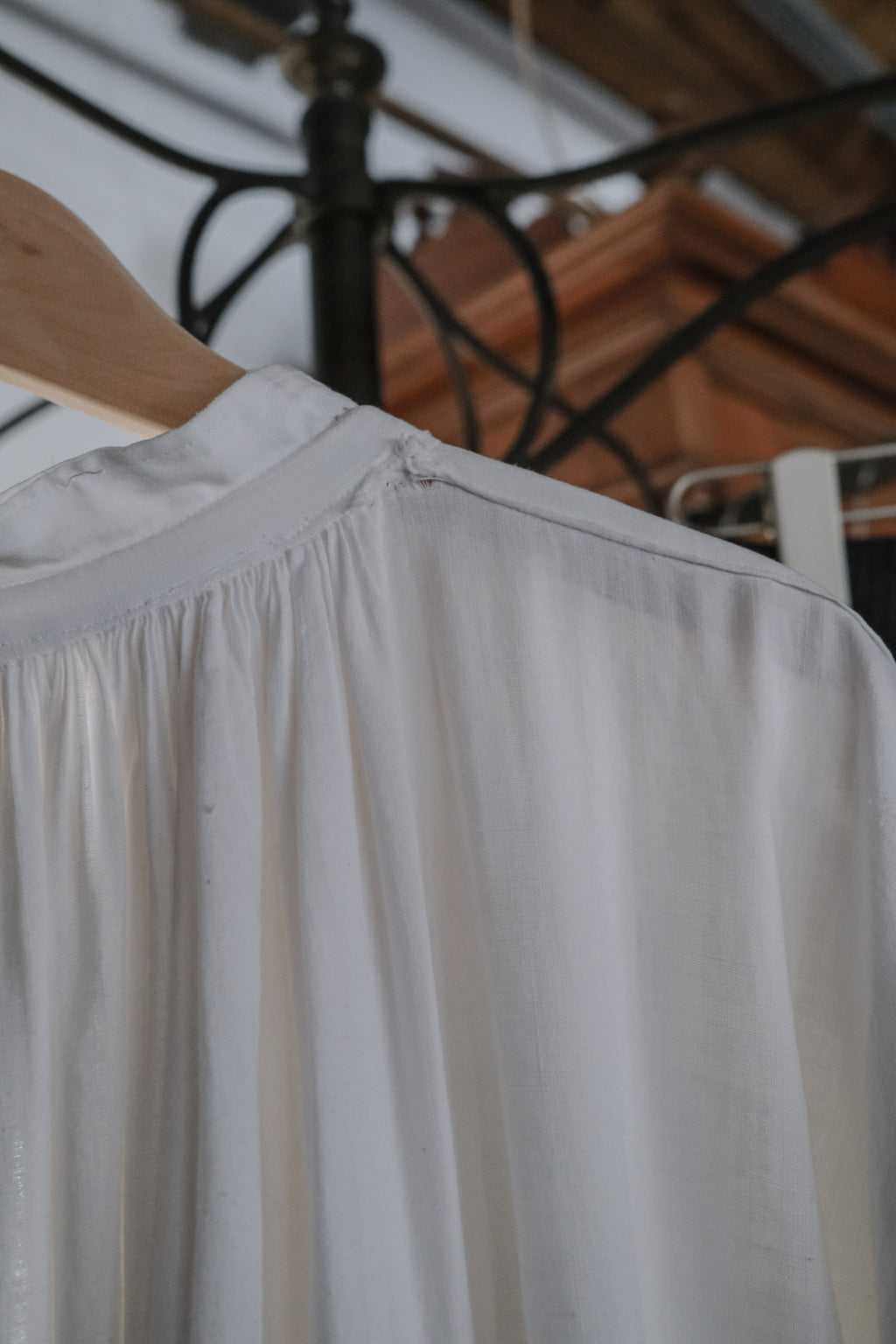 Early 20th C. French Church Smock / 法國古著牧師罩衫