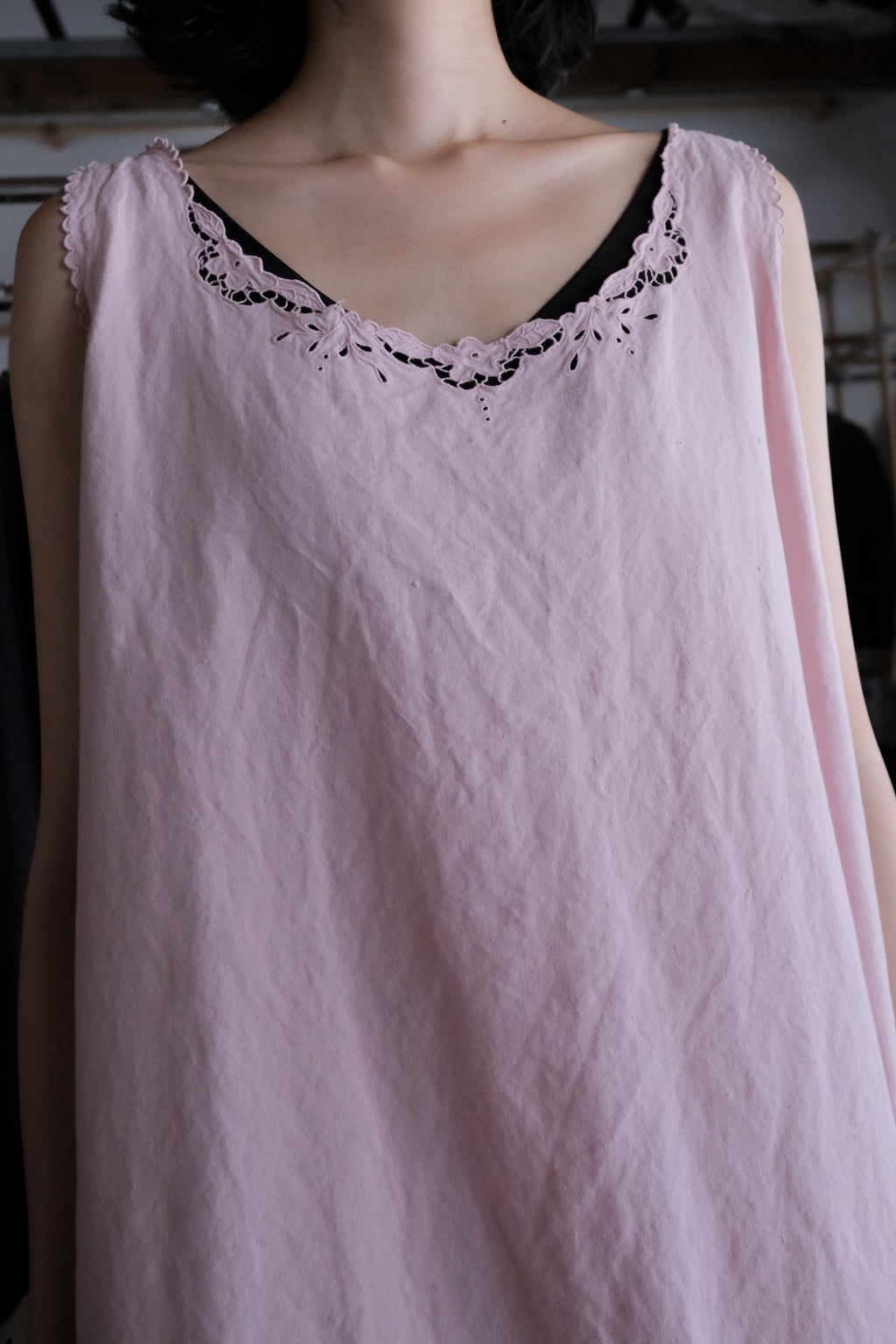 Vintage Mexican Oaxana Embroidered Dress