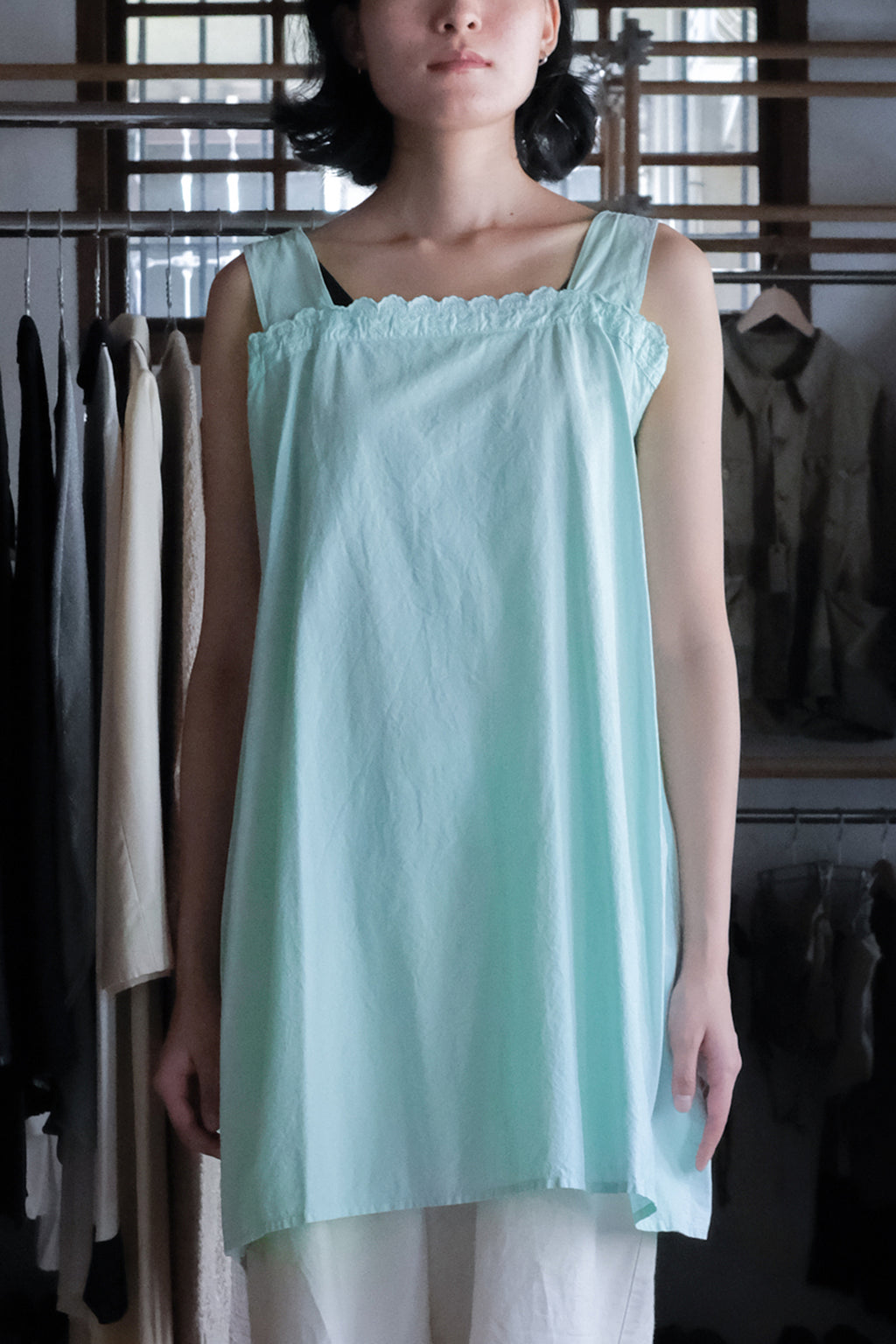 "Rework" Europe Vintage Night Dress Over Dyed