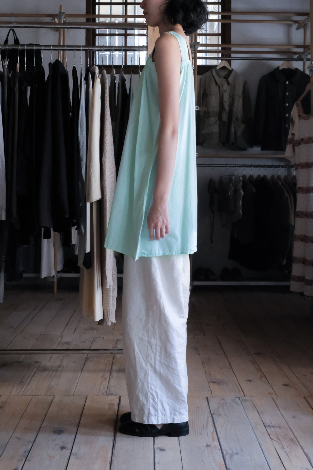 "Rework" Europe Vintage Night Dress Over Dyed