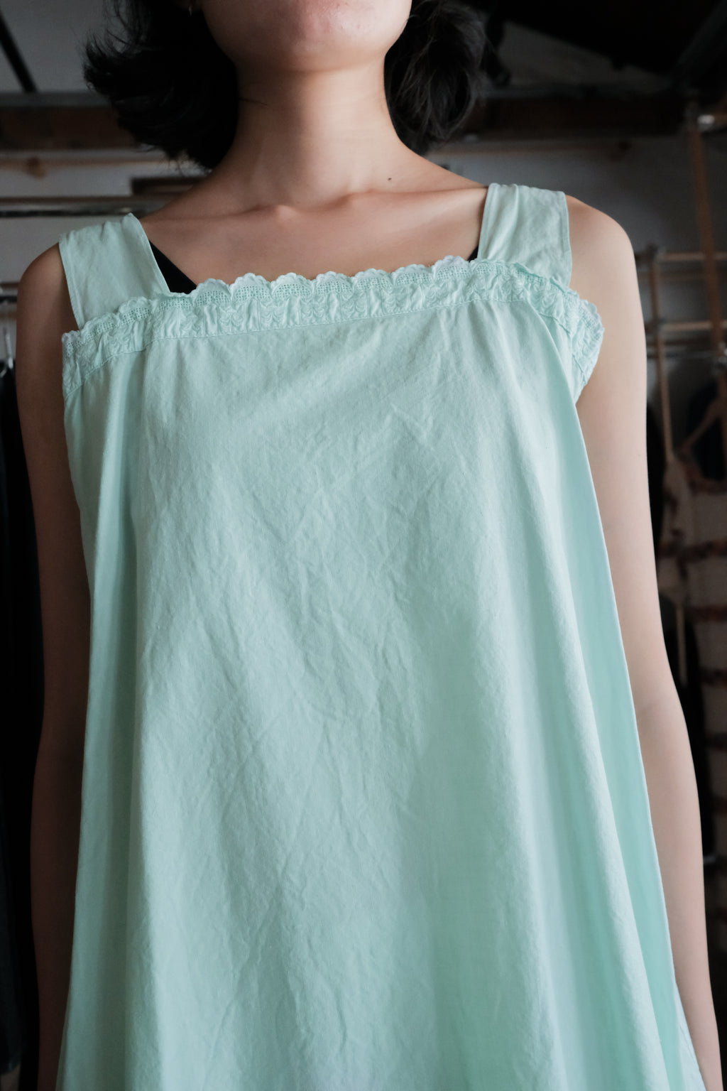 "Rework" Europe Vintage Night Dress Over Dyed