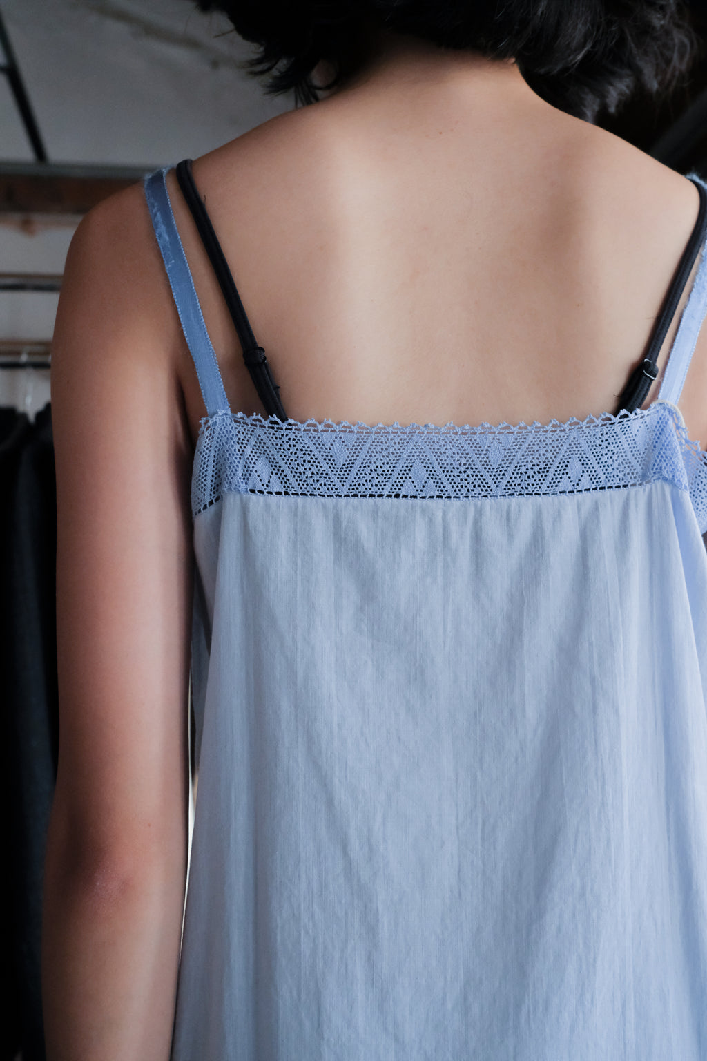 "Rework" Europe Vintage Cotton Night Dress Over Dyed