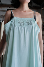 Vintage Mexican Oaxana Embroidered Dress