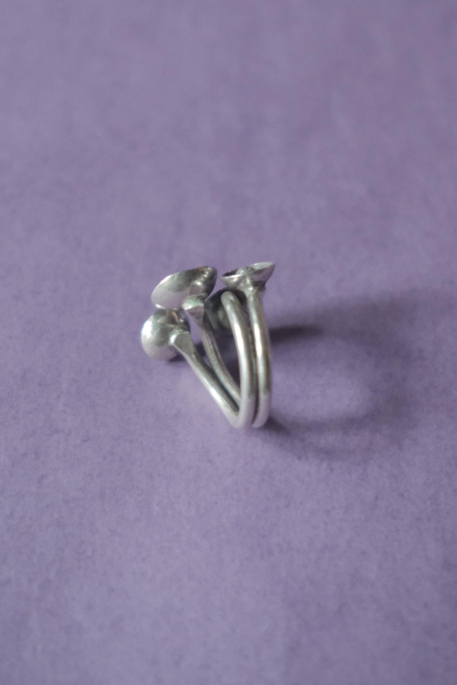 Ethnic Handcrafted Silver Ring _  BO XXXIX