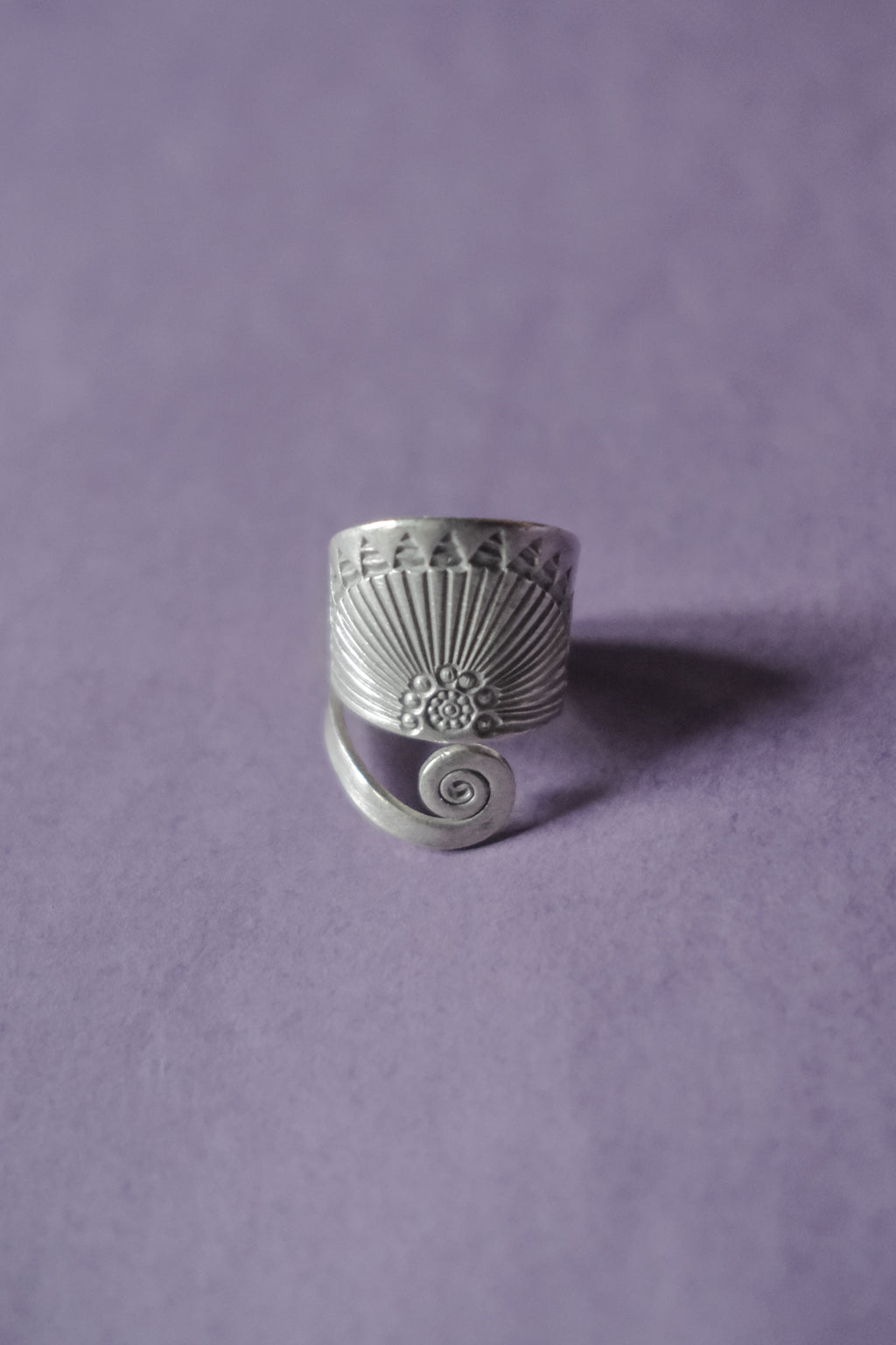 Ethnic Handcrafted Silver Ring _  TO XIII