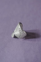 Ethnic Handcrafted Silver Ring _  TO XIII