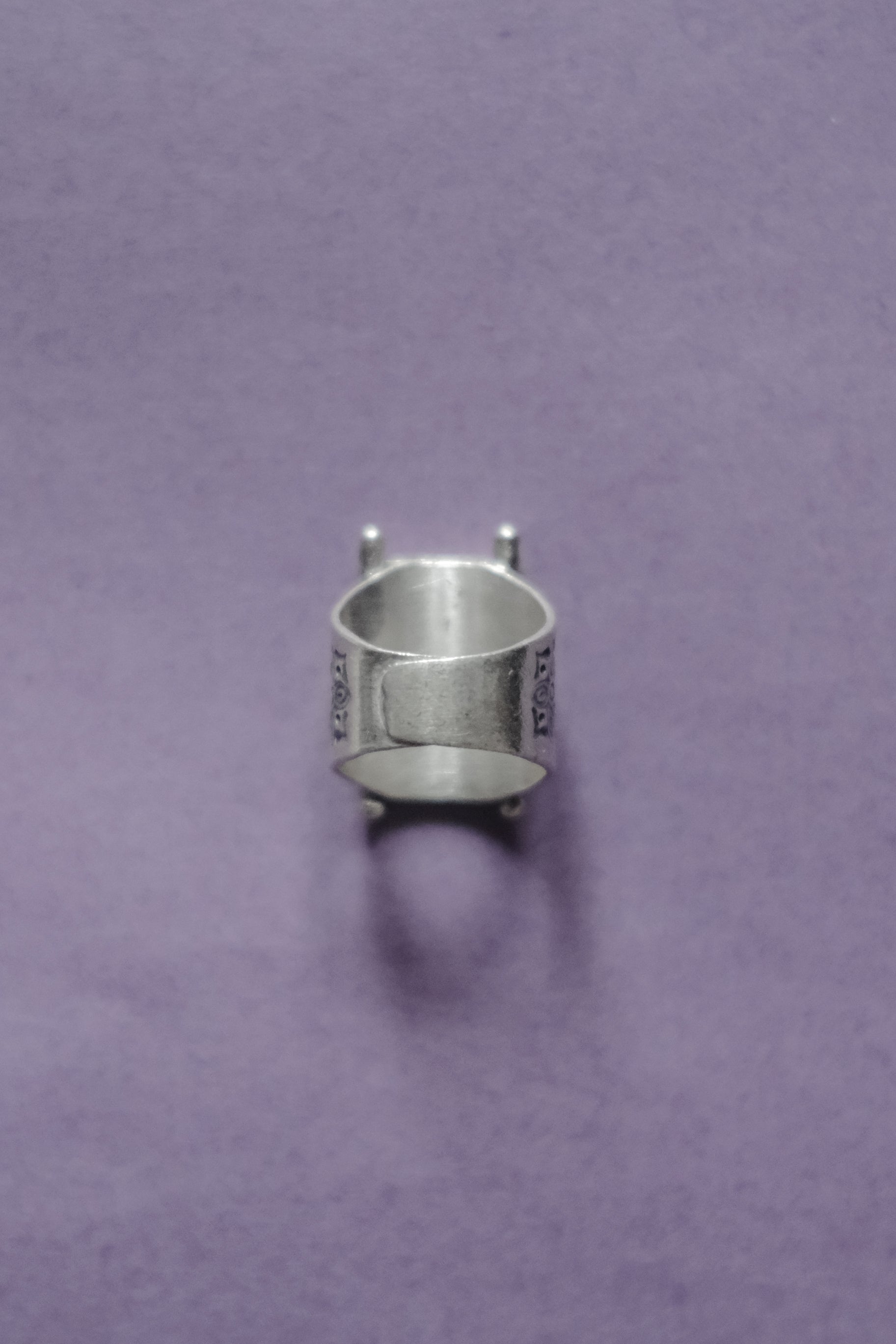 Ethnic Handcrafted Silver Ring _TO XIV