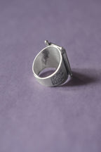 Ethnic Handcrafted Silver Ring _TO XIV