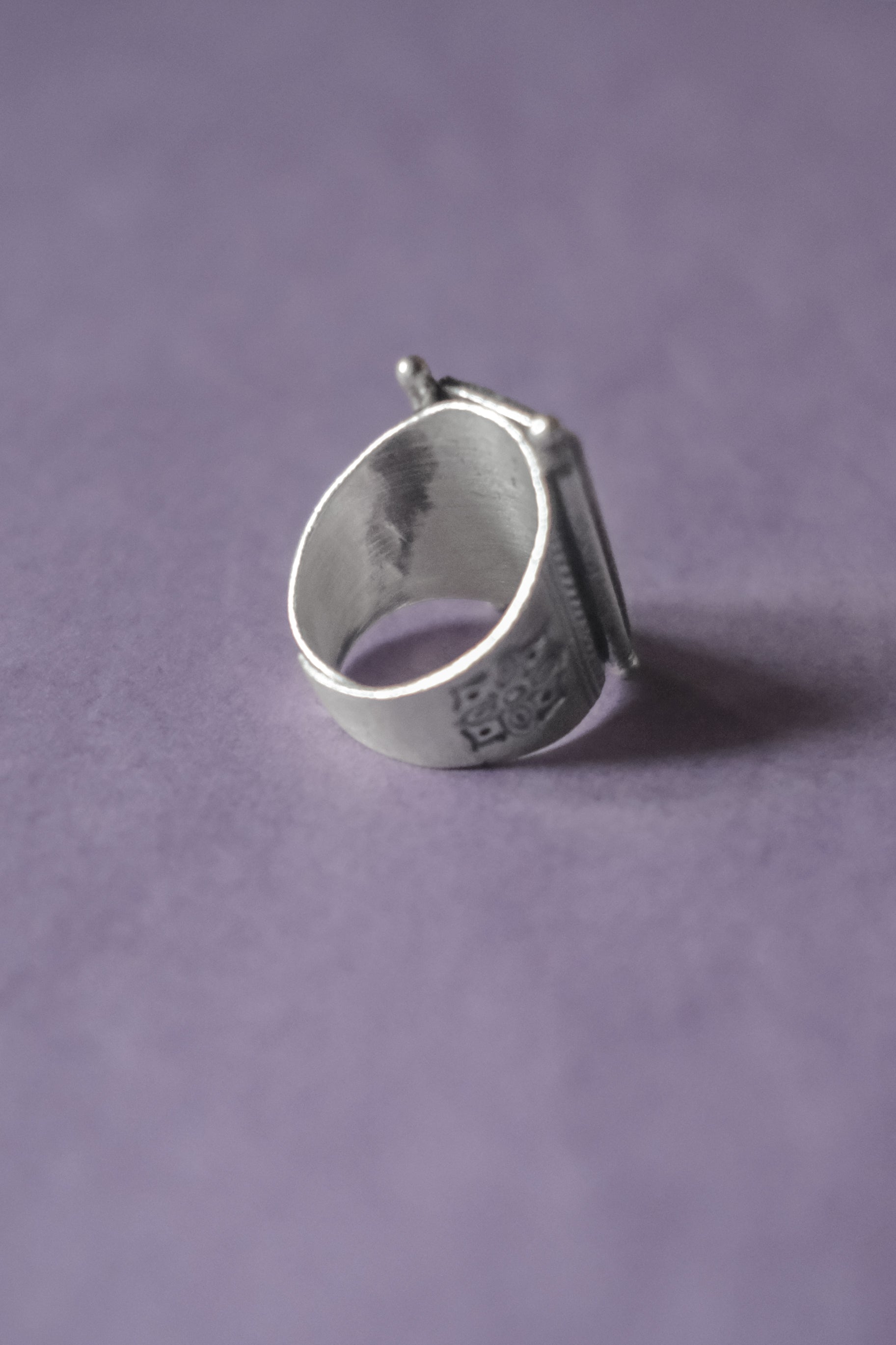 Ethnic Handcrafted Silver Ring _TO XIV