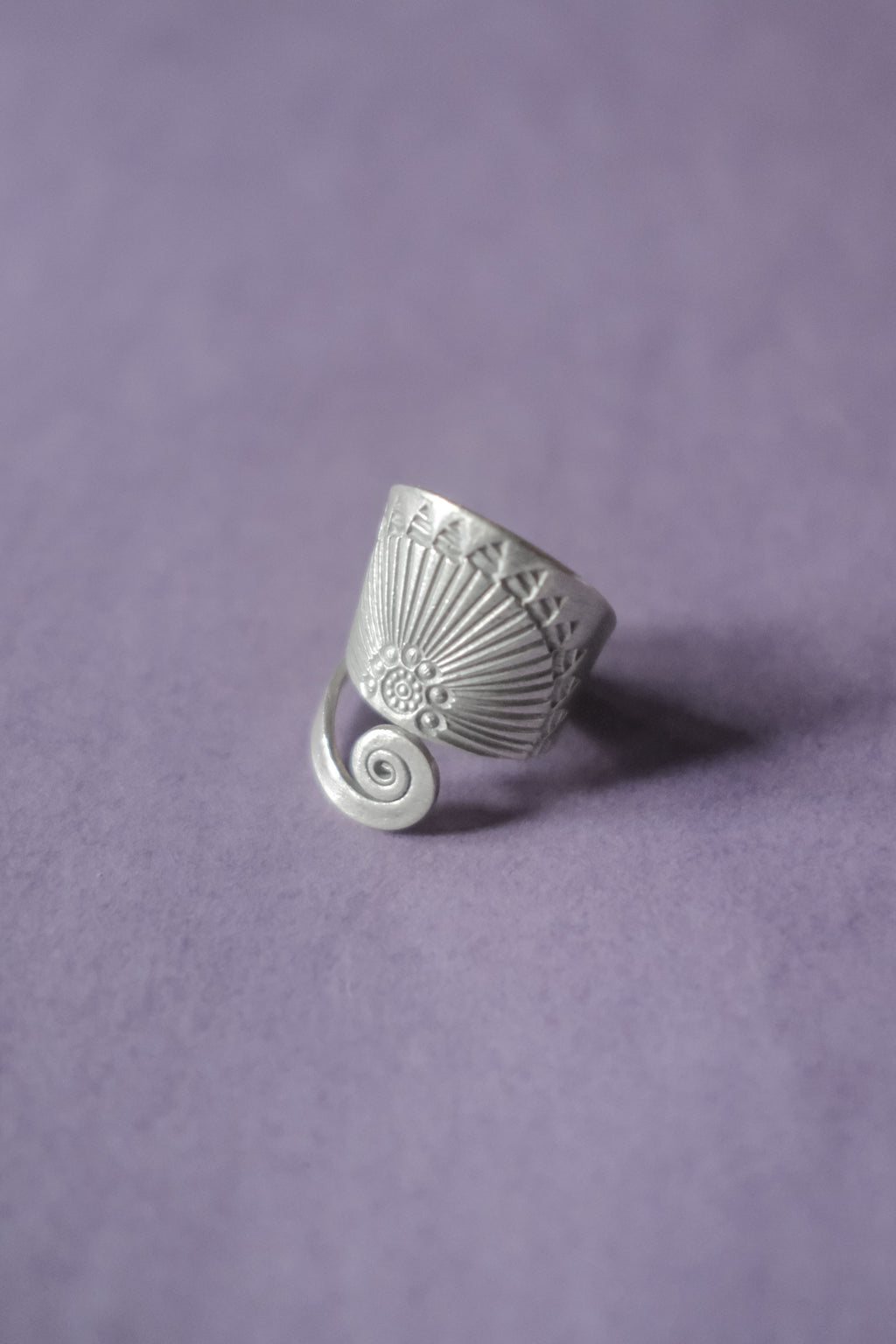 Ethnic Handcrafted Silver Ring _  TO XIII