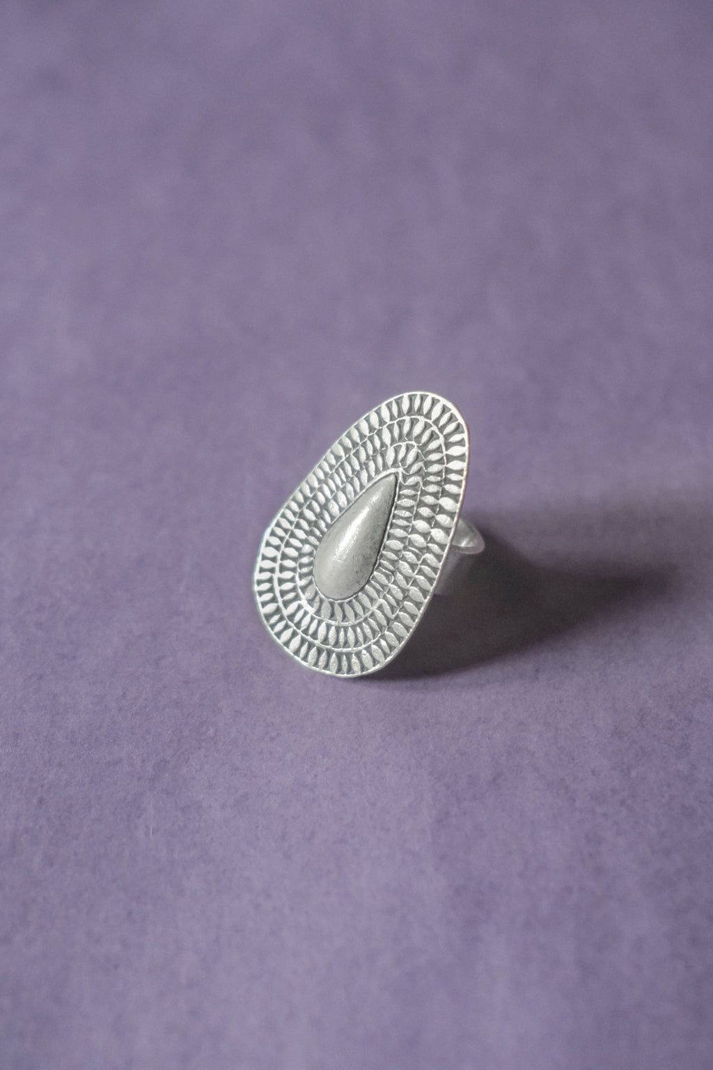 Ethnic Handcrafted Silver Ring _TO XV