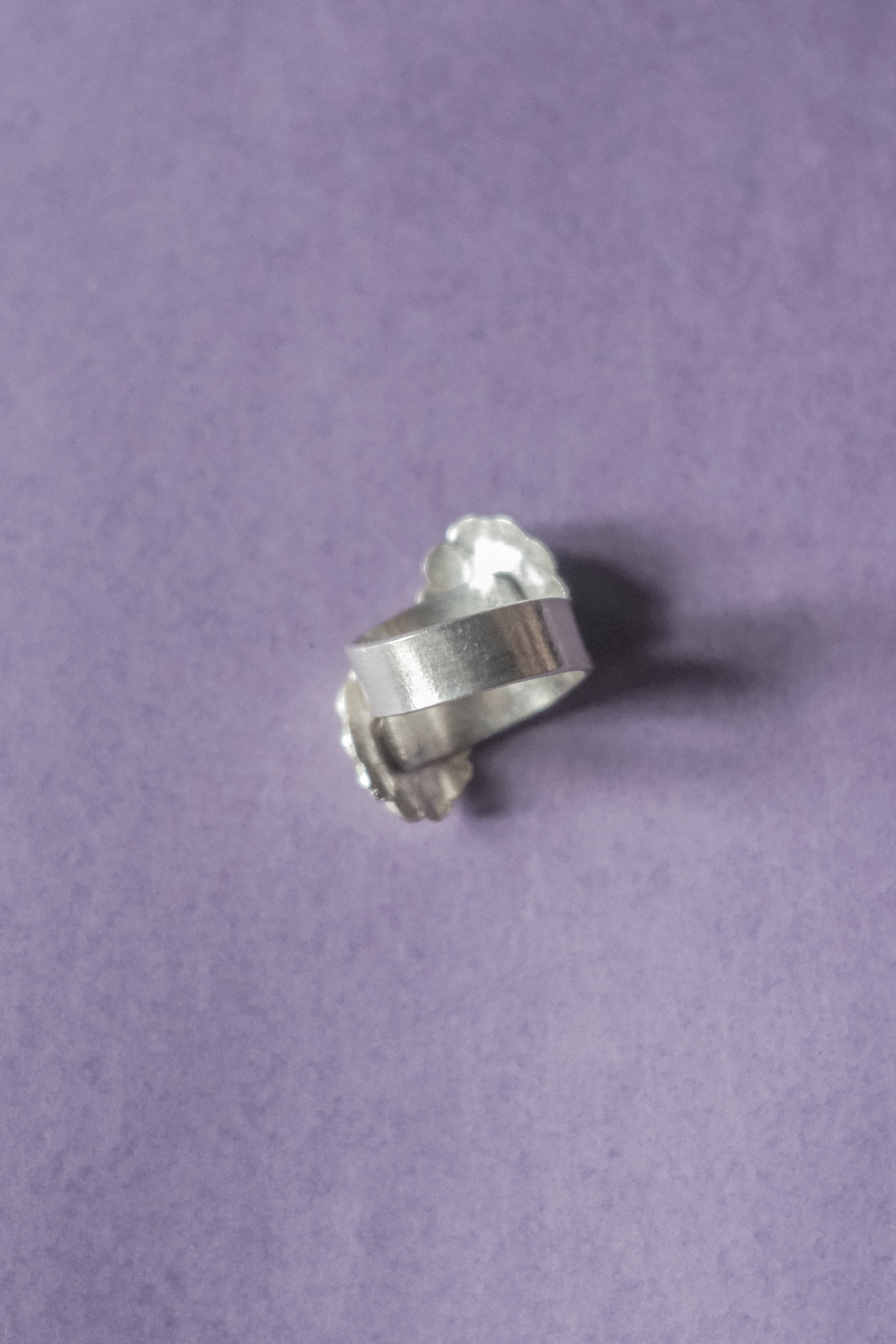 Ethnic Handcrafted Silver Ring _ BO XL