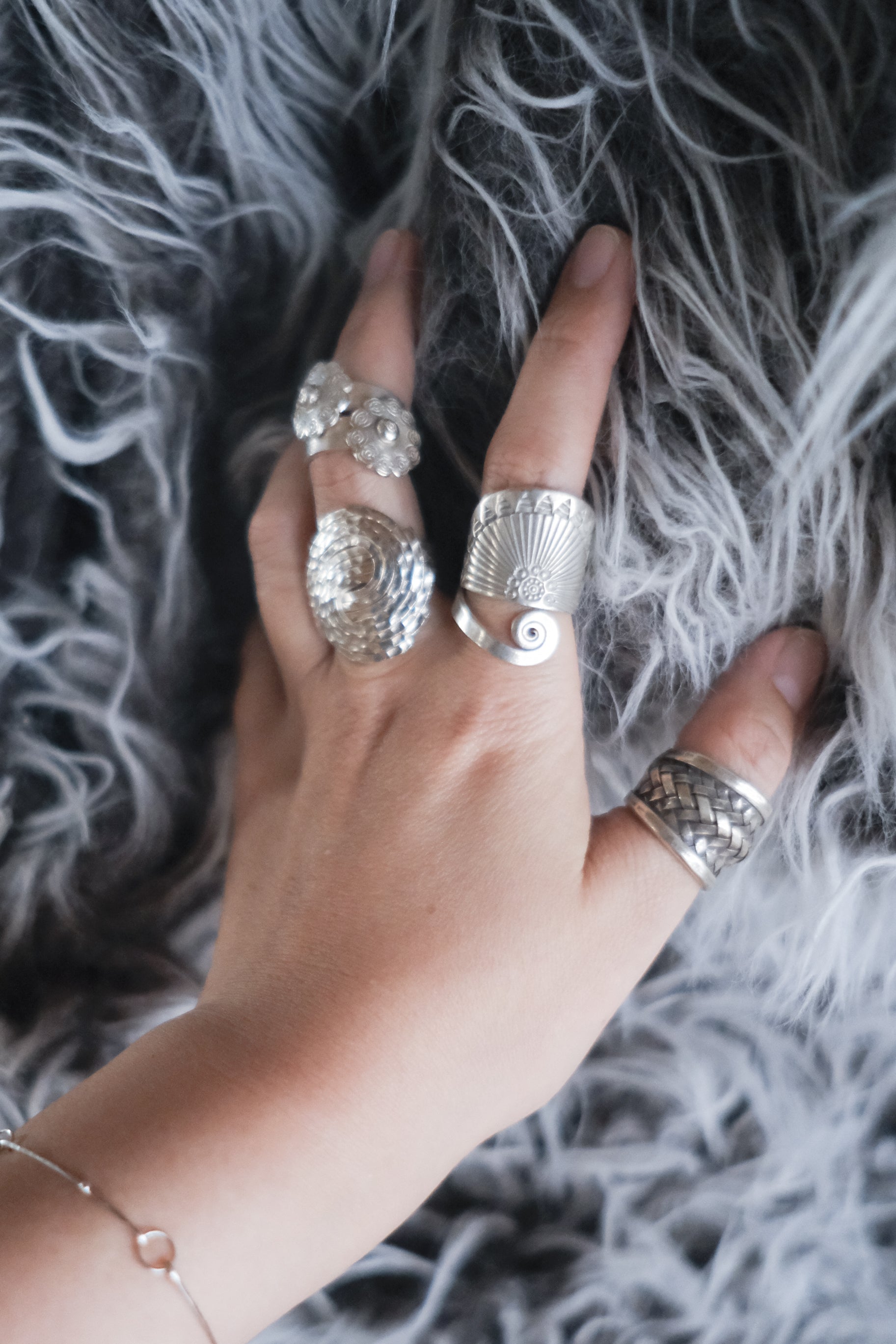 Ethnic Handcrafted Silver Ring _WA XXXIIII