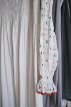 Vintage Mexican Oaxana Embroidered Dress