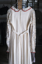 Vintage Mexican Oaxana Embroidered Dress