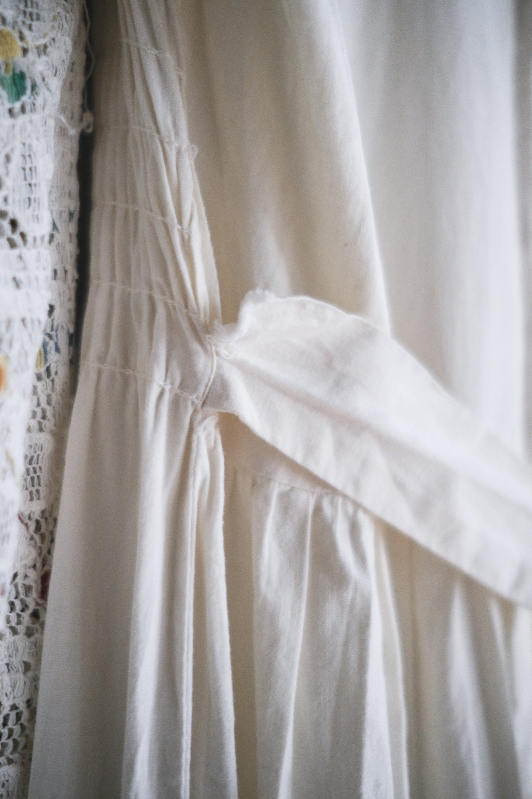 Vintage Mexican Oaxana Embroidered Dress
