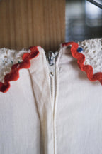 Vintage Mexican Oaxana Embroidered Dress