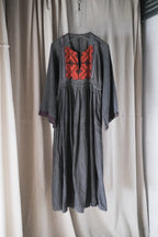 Vintage Mexican Oaxana Embroidered Dress