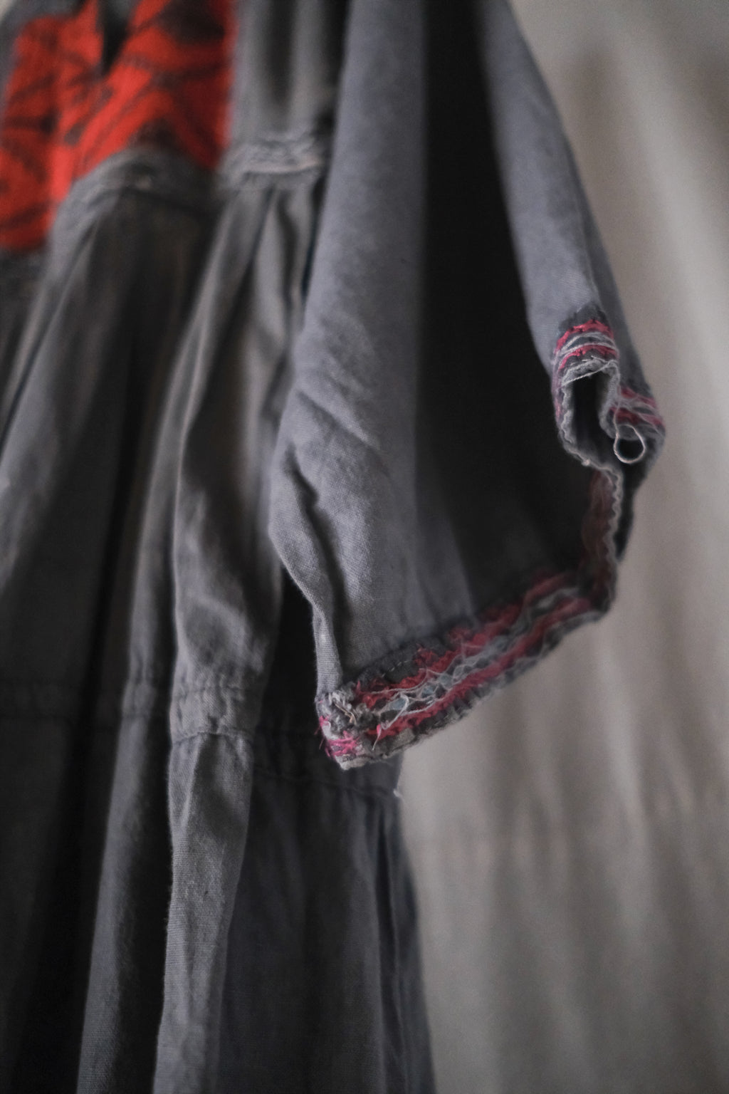 Vintage Mexican Oaxana Embroidered Dress