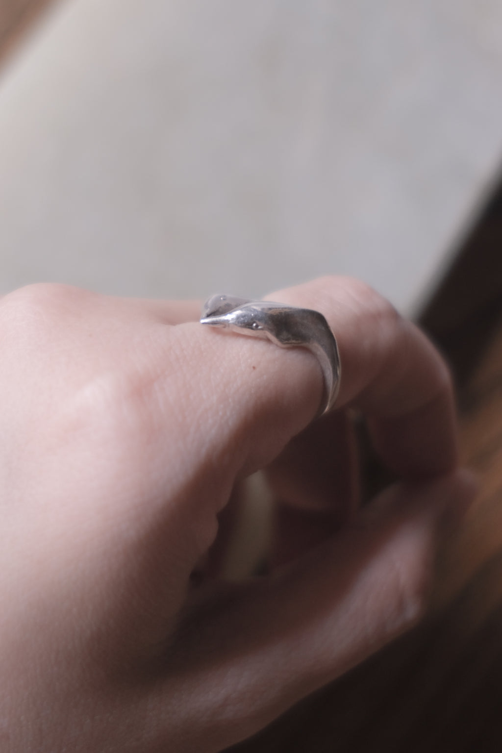 Ethnic Vintage Silver Ring _ CR II