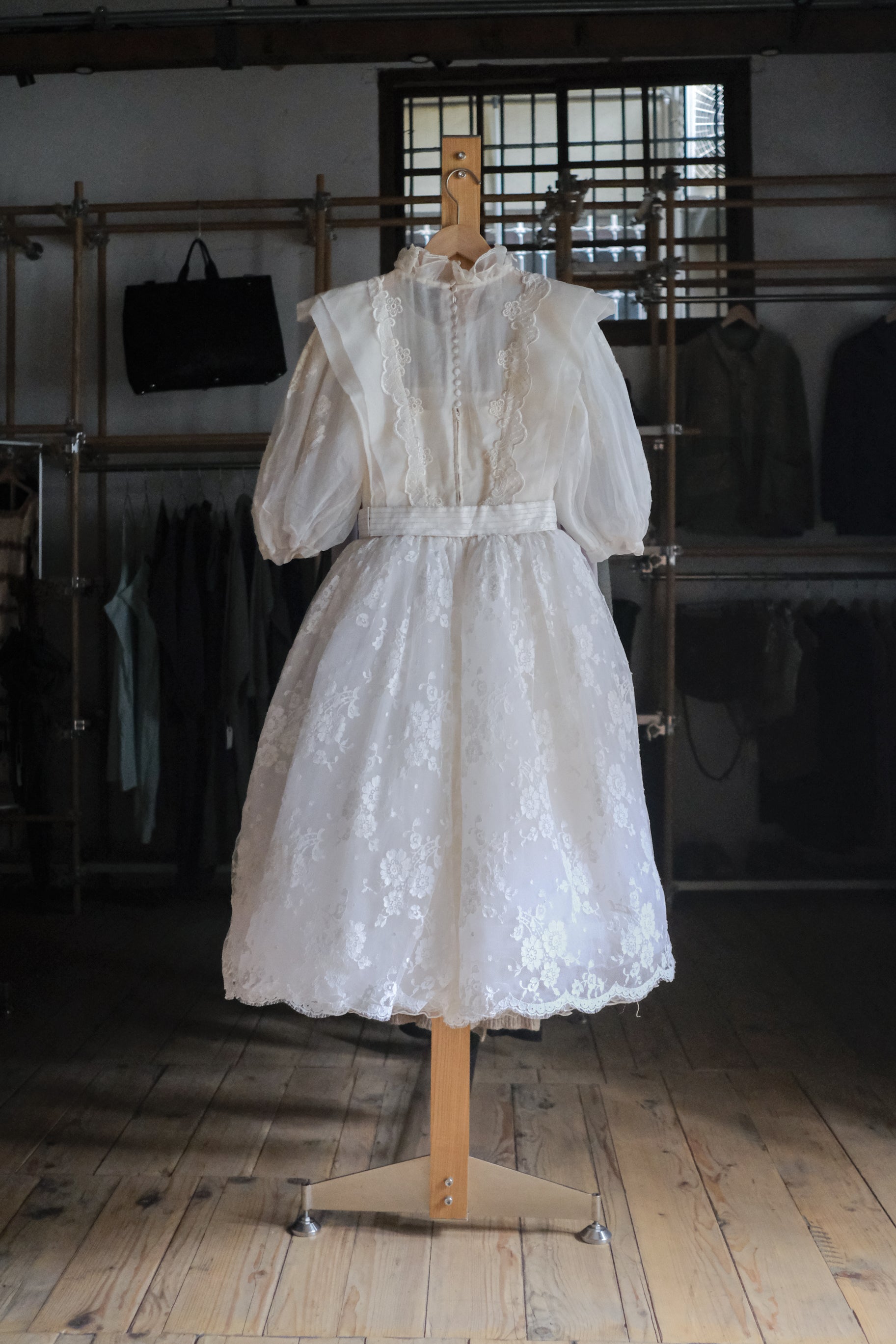 Vintage Mexican Oaxana Embroidered Dress