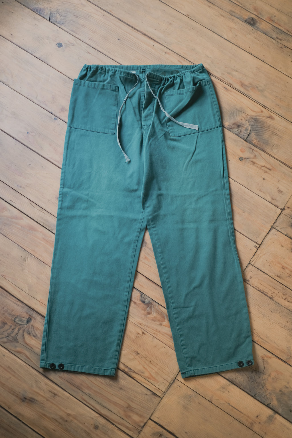European Drawstring Work Trousers / 歐洲抽繩工作褲
