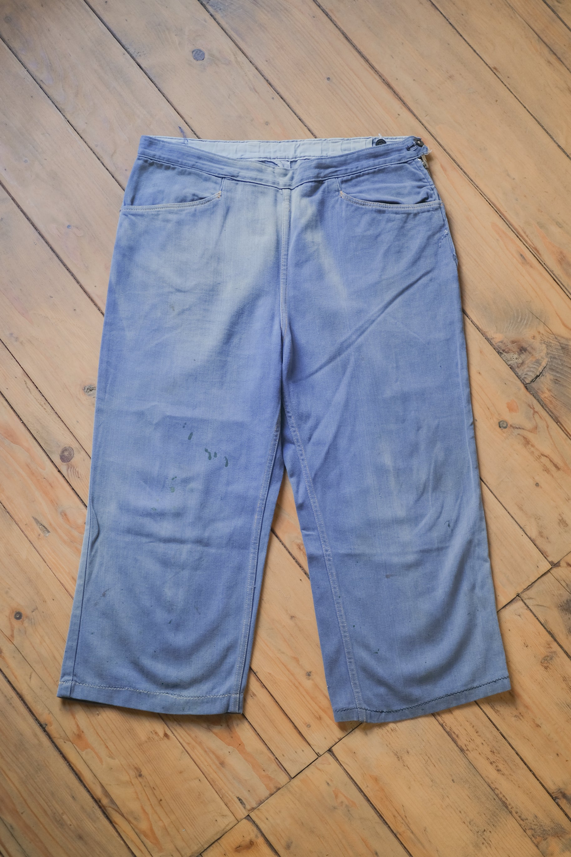 1970's Side Zipper Work Trousers / 側拉鍊工作褲