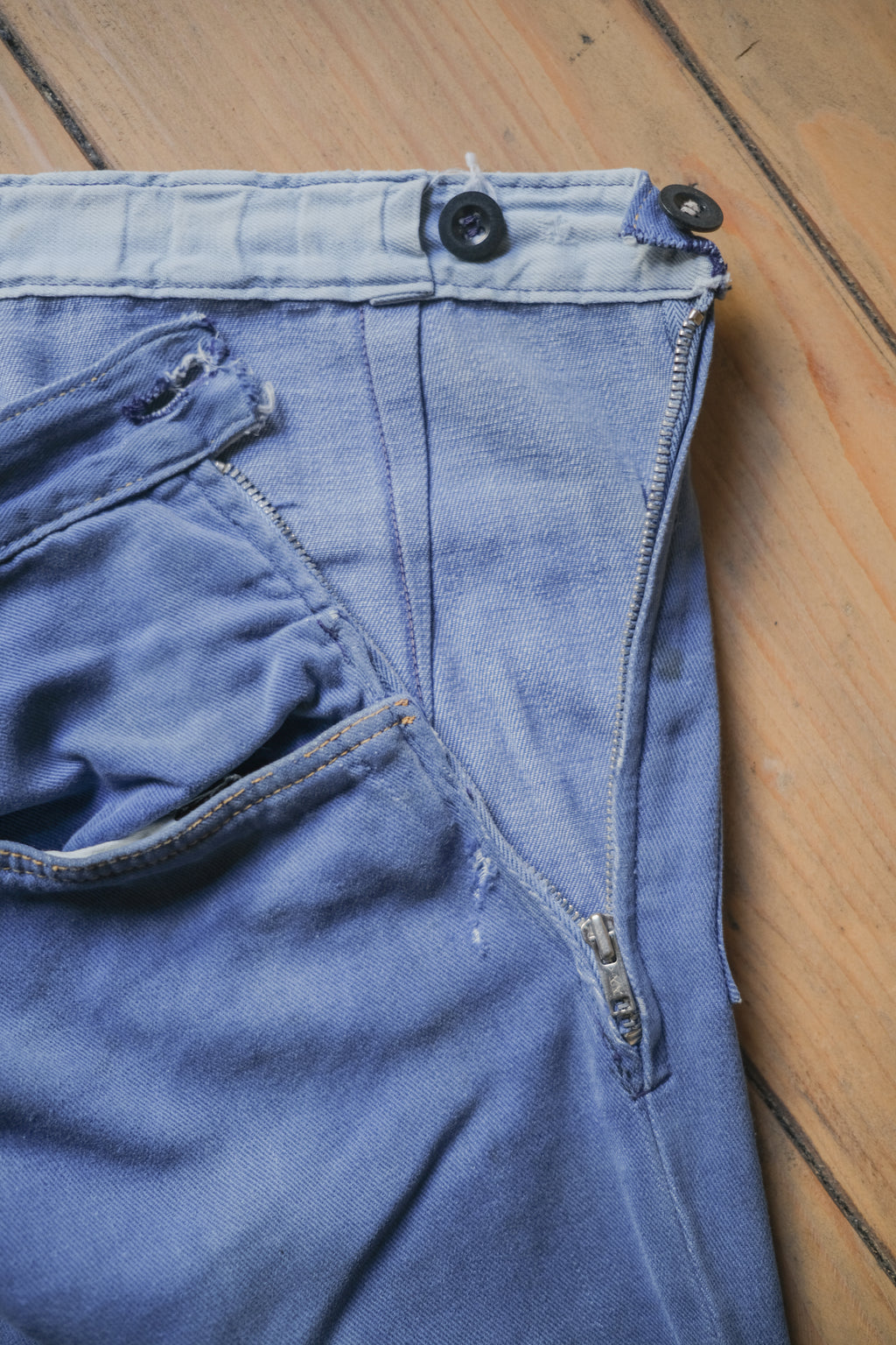 1970's Side Zipper Work Trousers / 側拉鍊工作褲