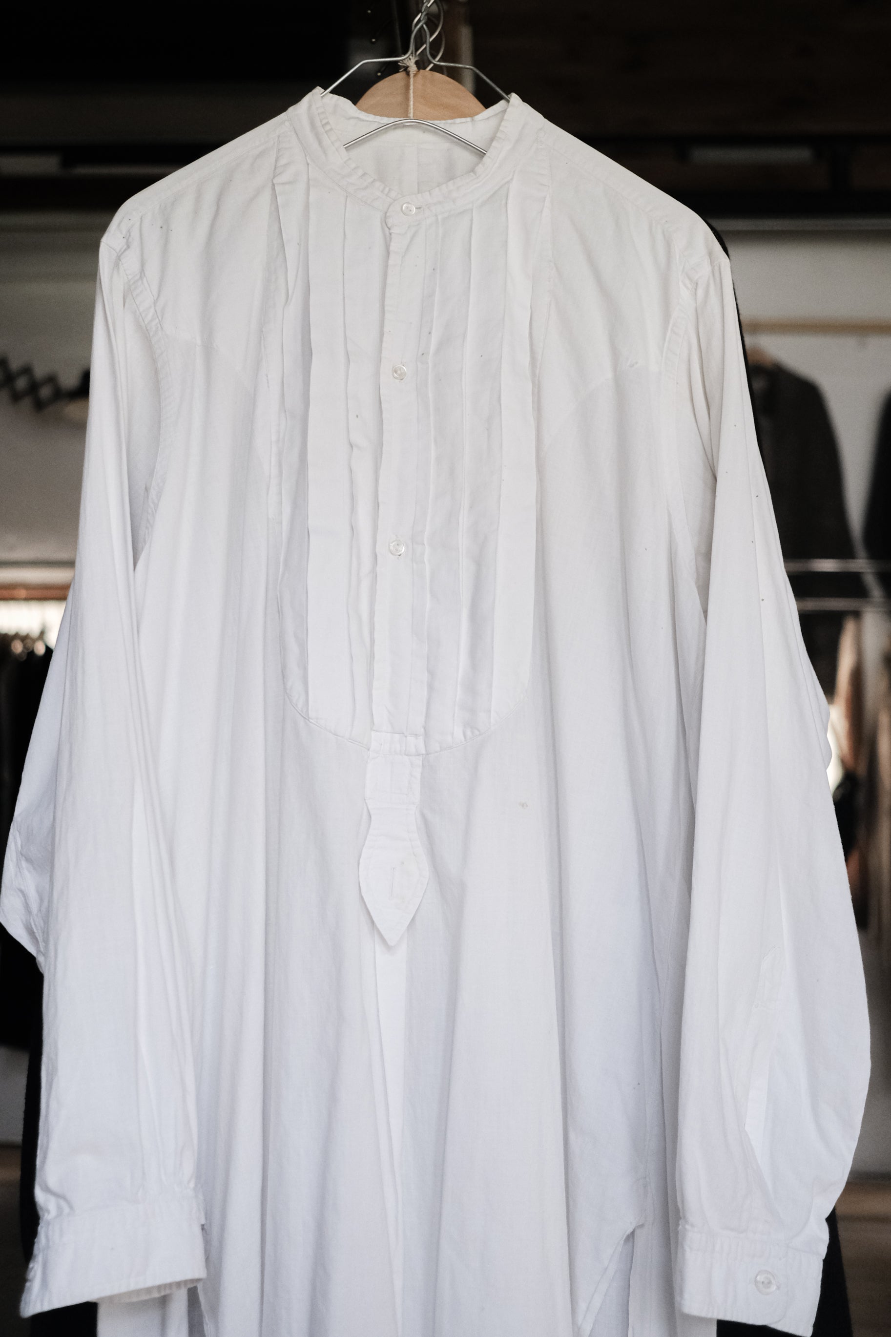1910-1920's French Dress Shirt / 法國古著禮服襯衫