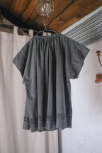 "Rework" 1950's French Blouse Over Dyed