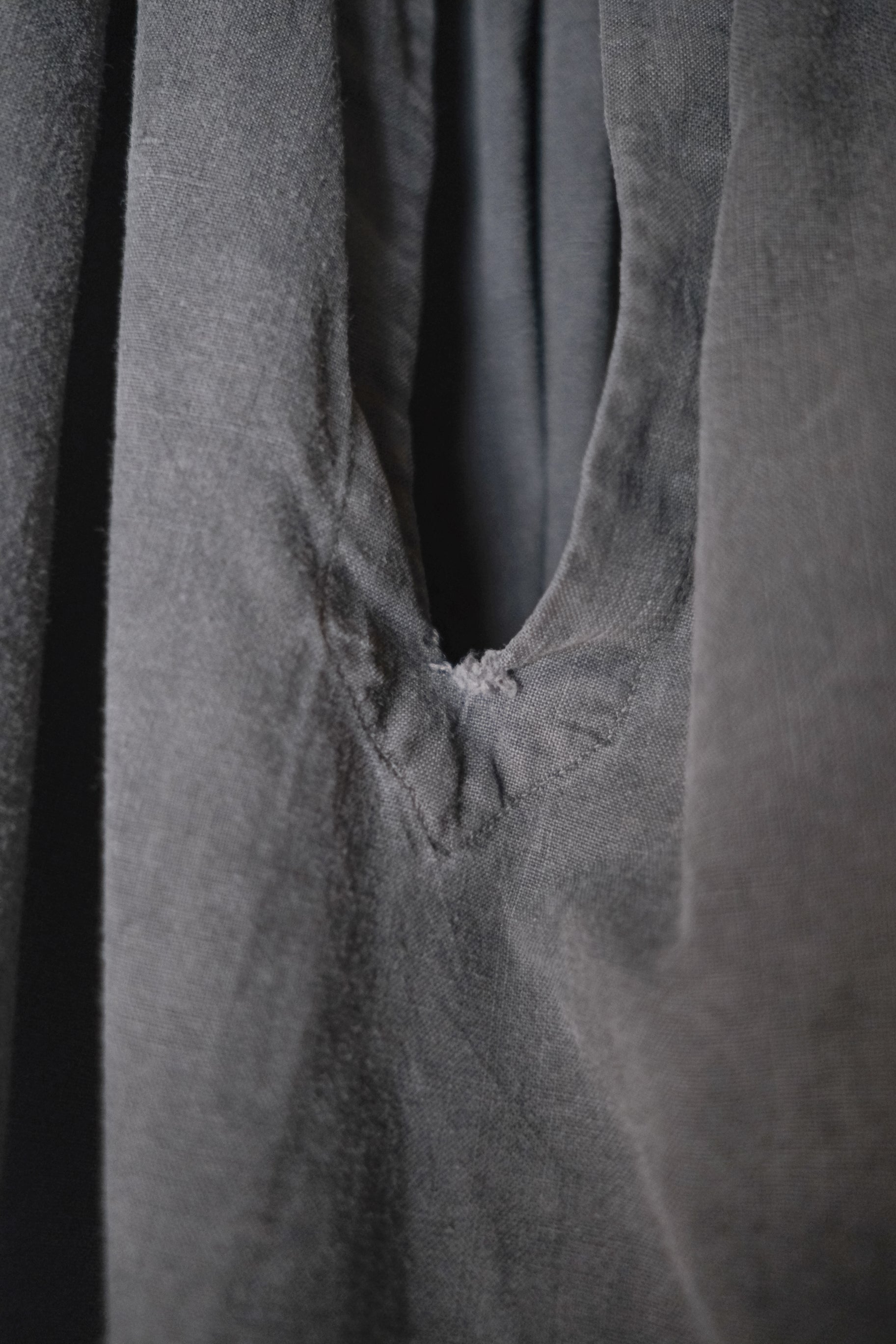 "Rework" 1950's French Blouse Over Dyed