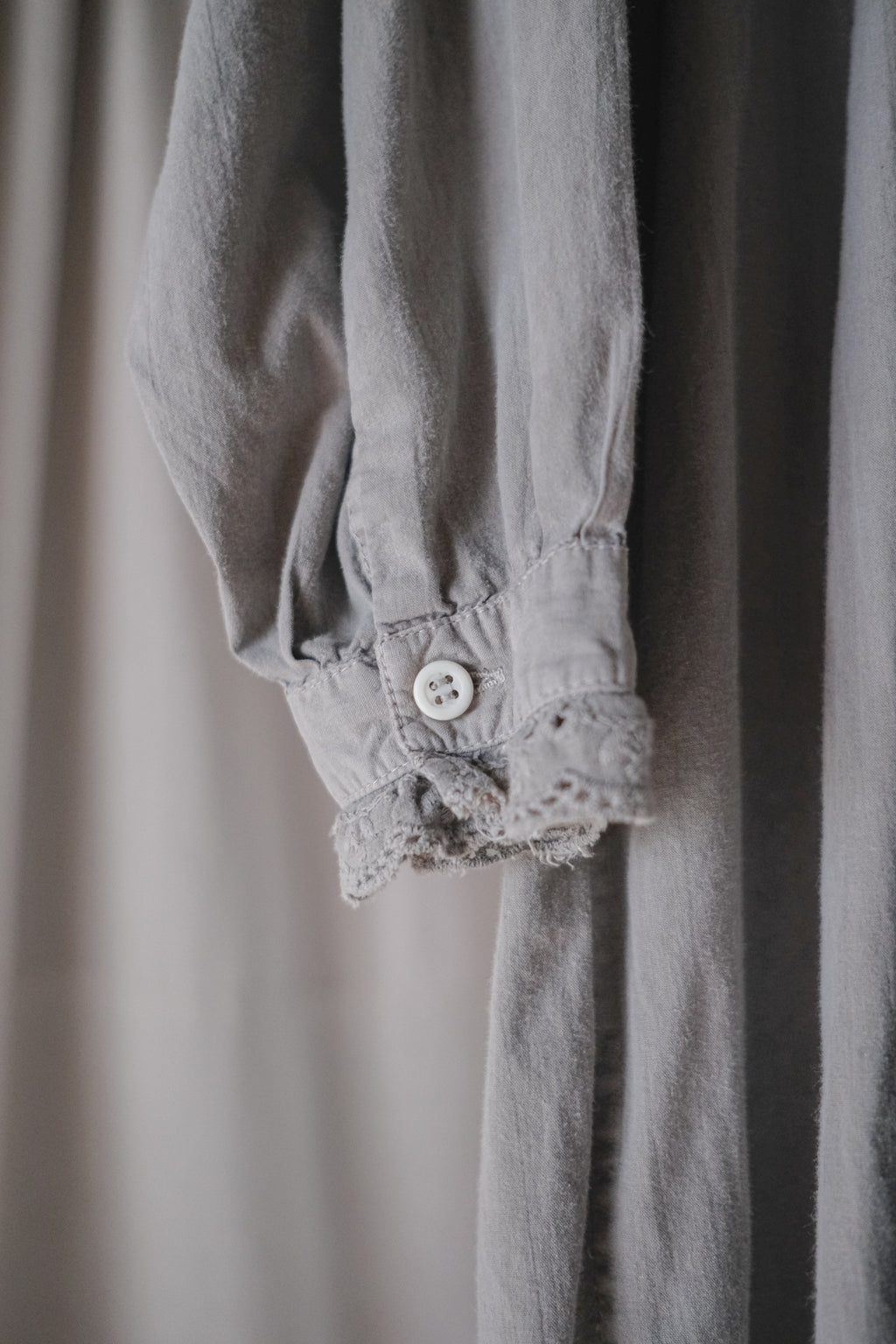 "Rework" 1930's Europe Dress Shirt Over Dyed