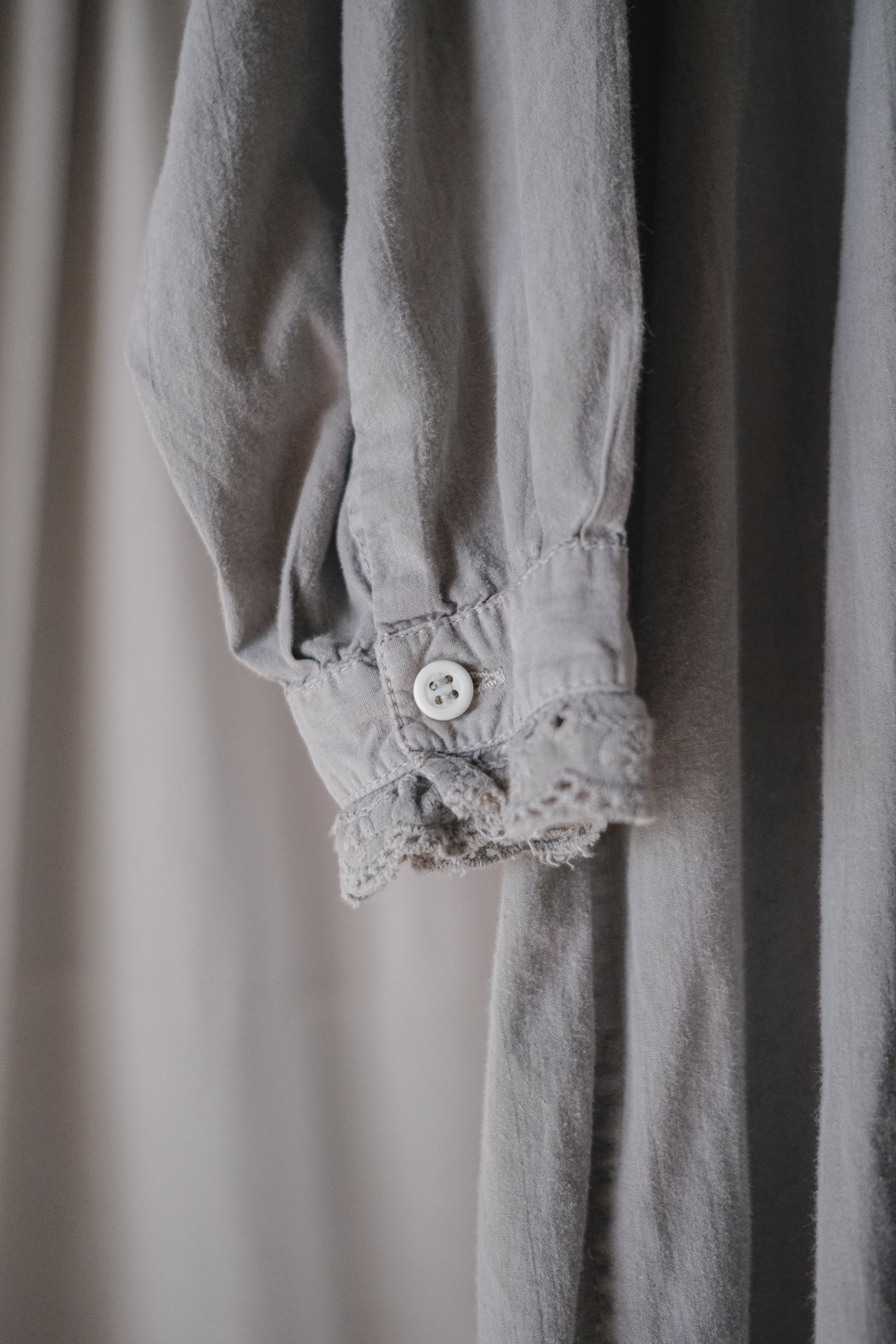 "Rework" 1930's Europe Dress Shirt Over Dyed