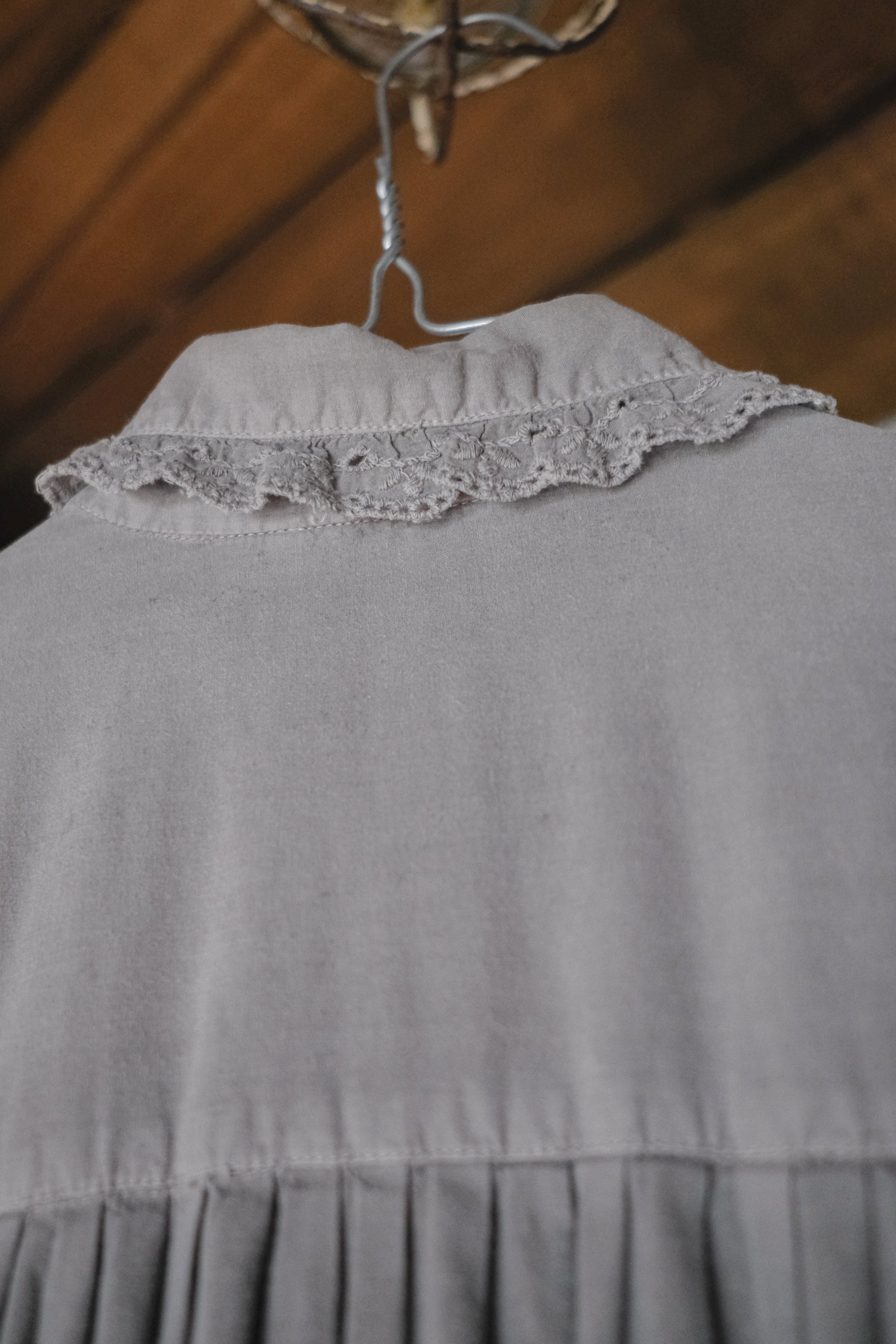 "Rework" 1930's Europe Dress Shirt Over Dyed