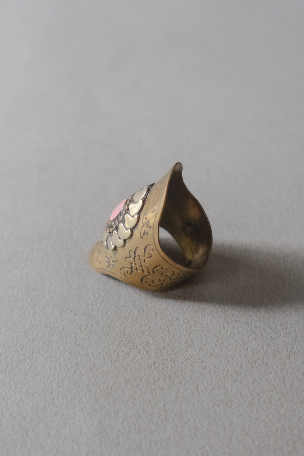 Ethnic Kuchi Brass Ring _ I