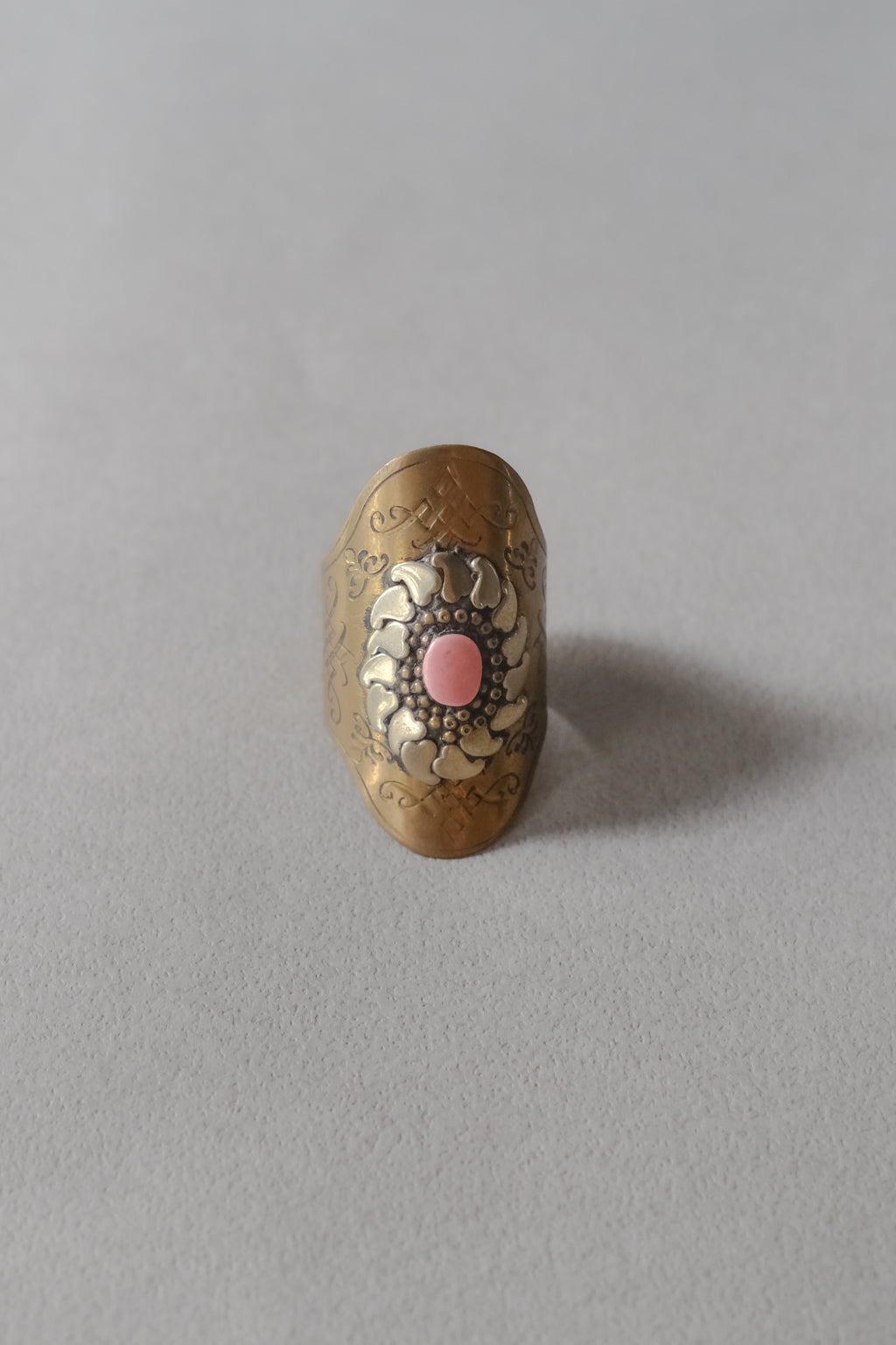 Ethnic Kuchi Brass Ring _ I