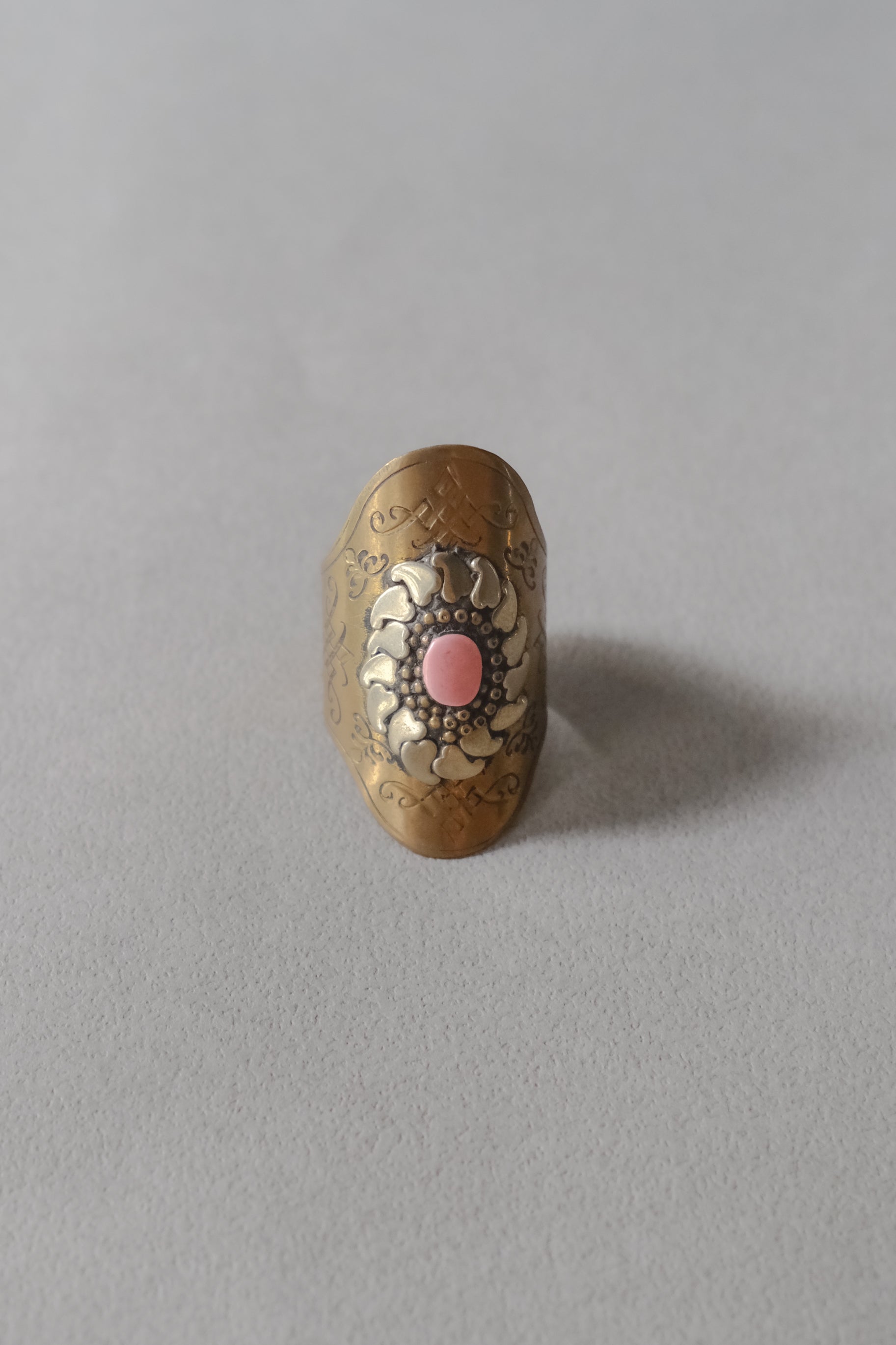 Ethnic Kuchi Brass Ring _ I