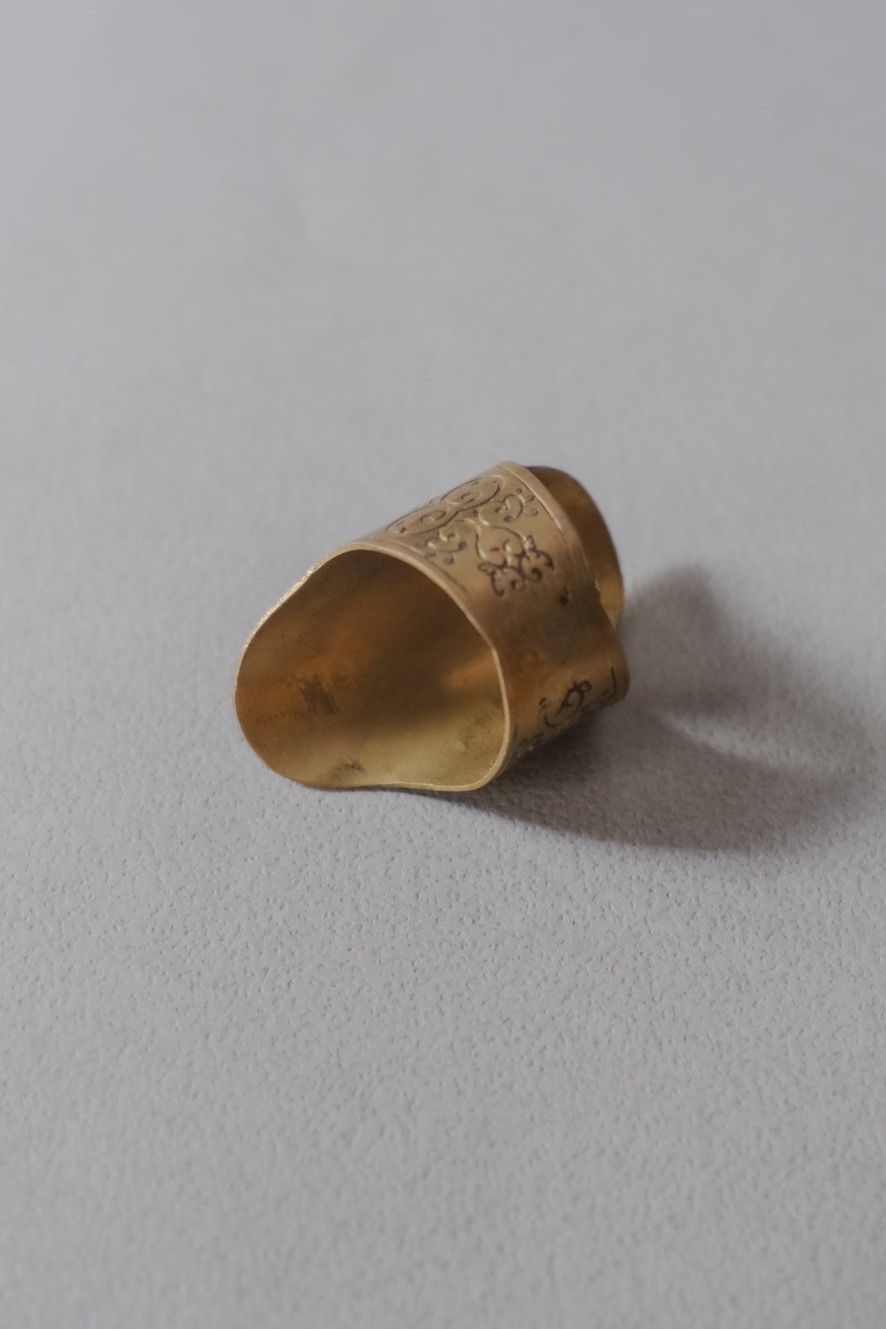Ethnic Kuchi Brass Ring _ I