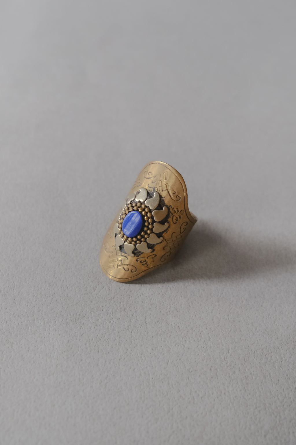 Ethnic Kuchi Brass Ring _ II