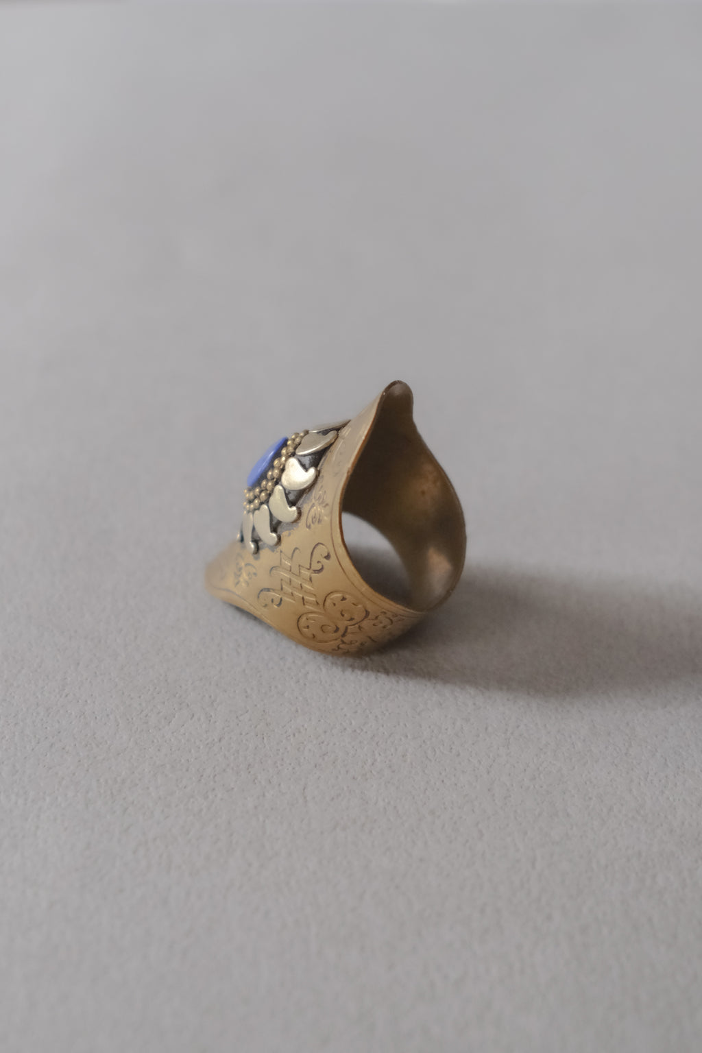 Ethnic Kuchi Brass Ring _ II