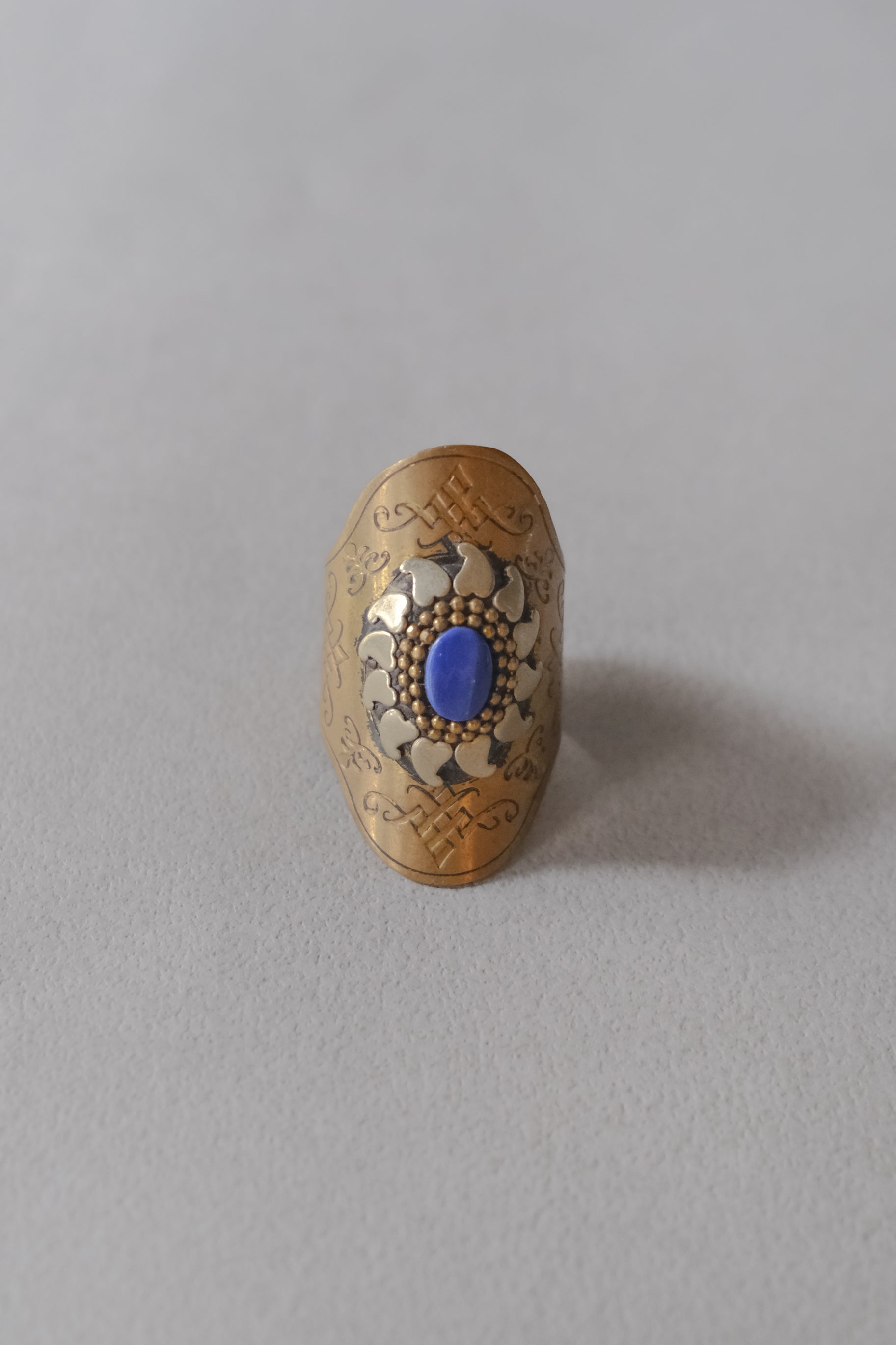 Ethnic Kuchi Brass Ring _ II