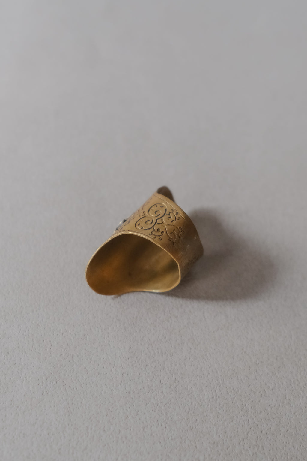 Ethnic Kuchi Brass Ring _ II
