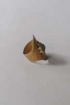 Ethnic Kuchi Brass Ring _ IV