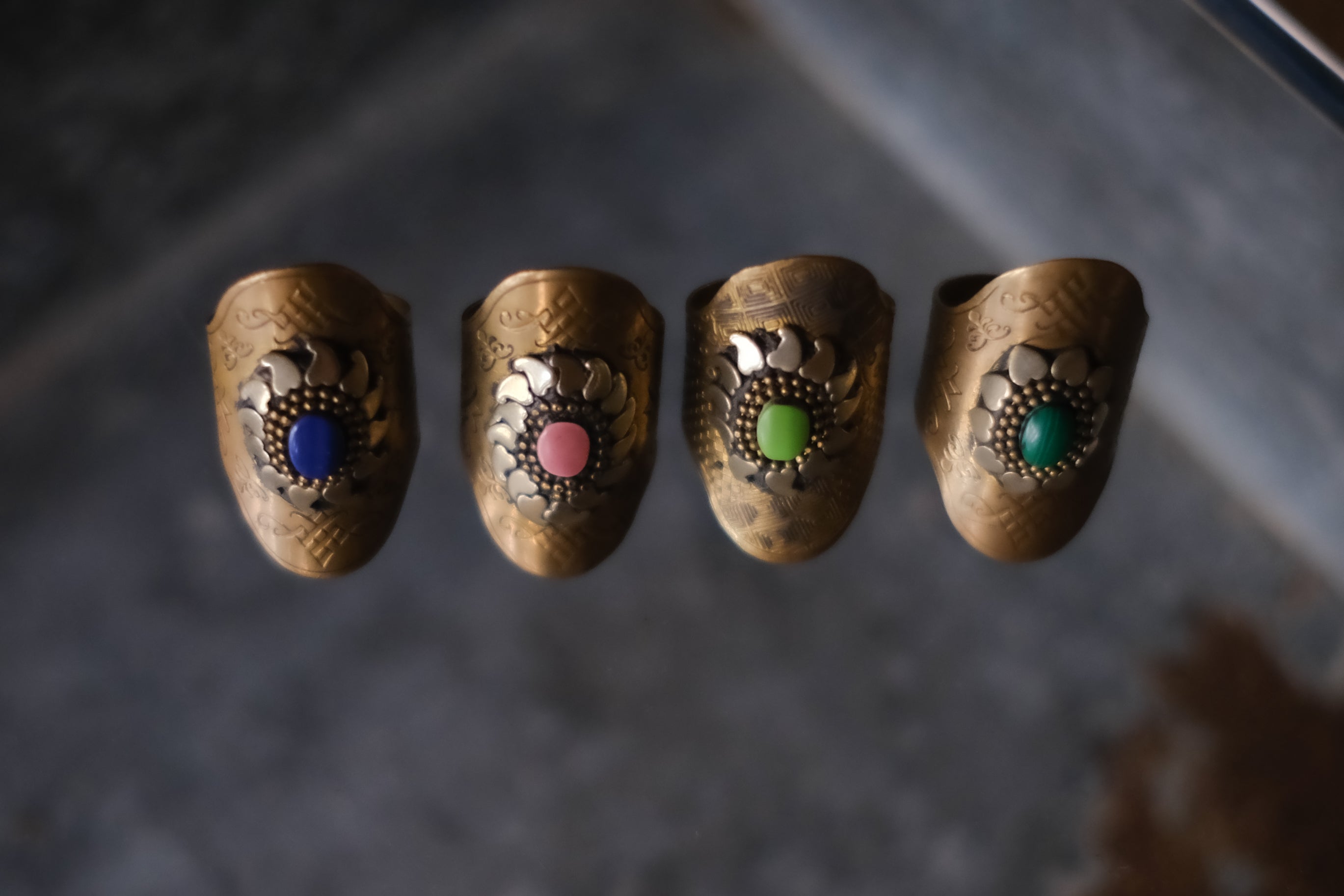 Ethnic Kuchi Brass Ring _ II