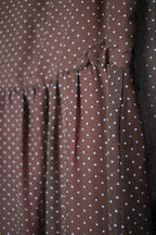 Vintage Cinnamon Mocha Prairie Dress