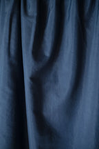 Vintage Ecuadorian Navy Blue Embroidered Floral Dress